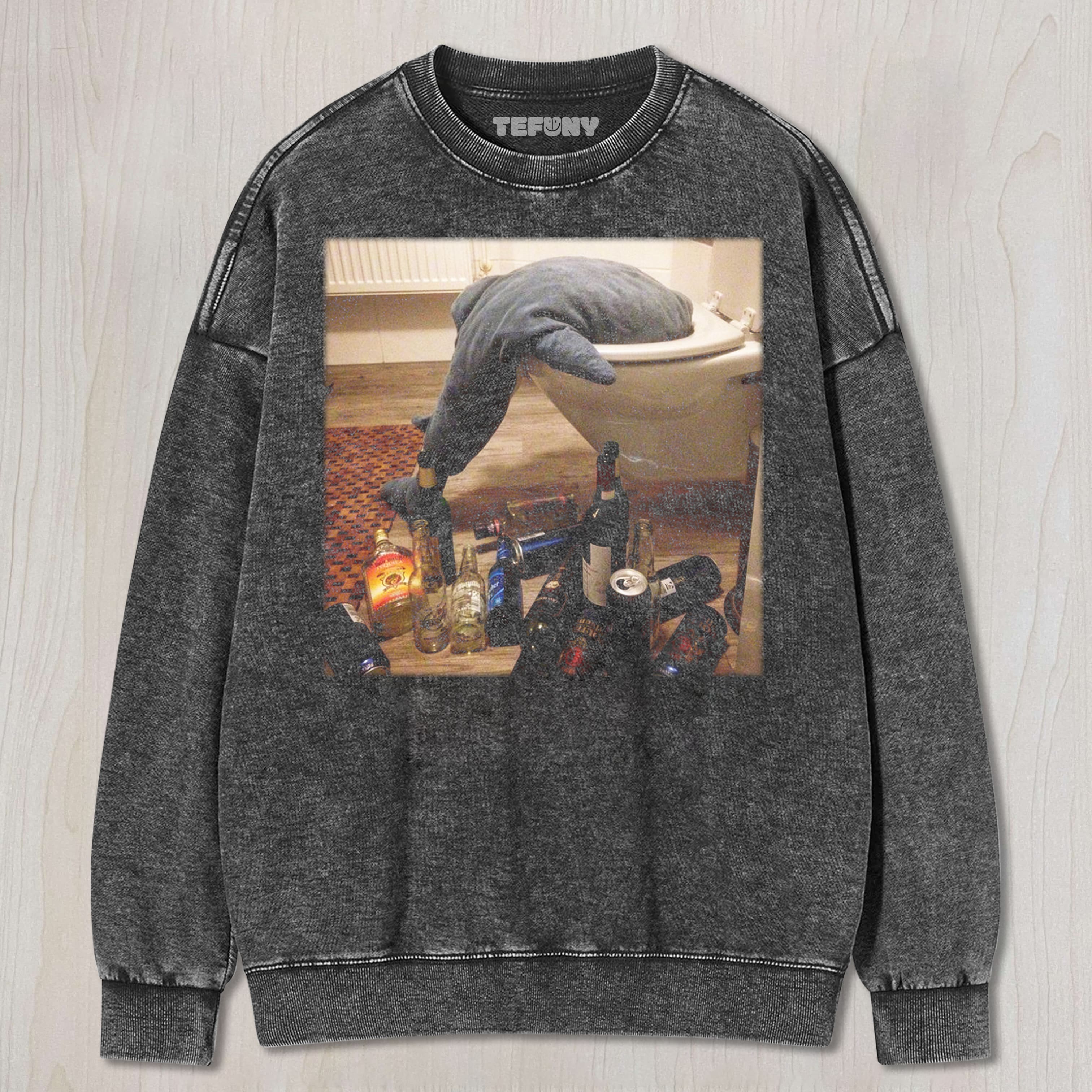 DRUNKEN SHARK UNISEX TEE, TANK TOP, LAYERED LS, SWEATSHIRT & HOODIE