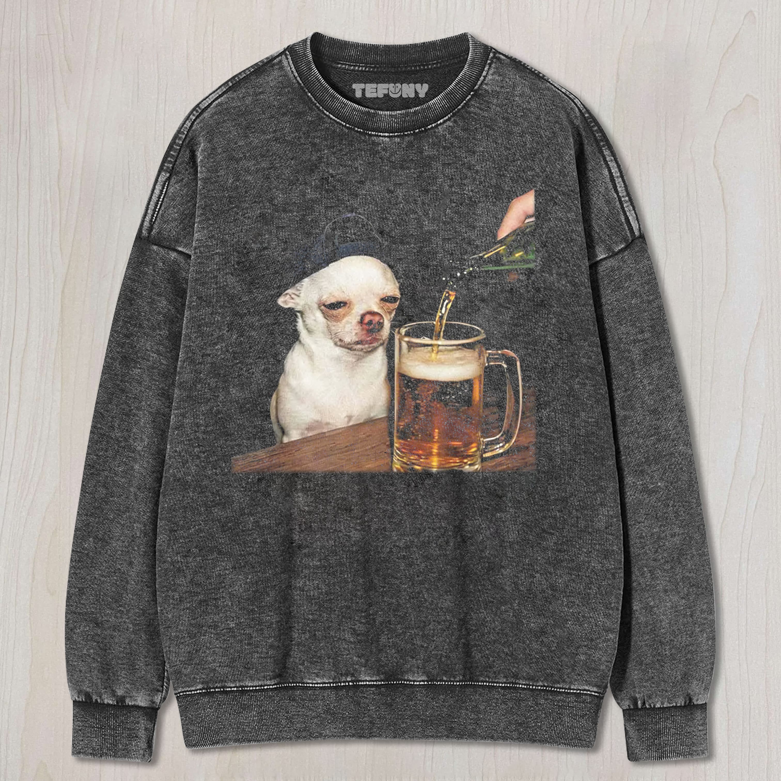 DRUNK DOG MEME TEE & SWEAT & HOOD
