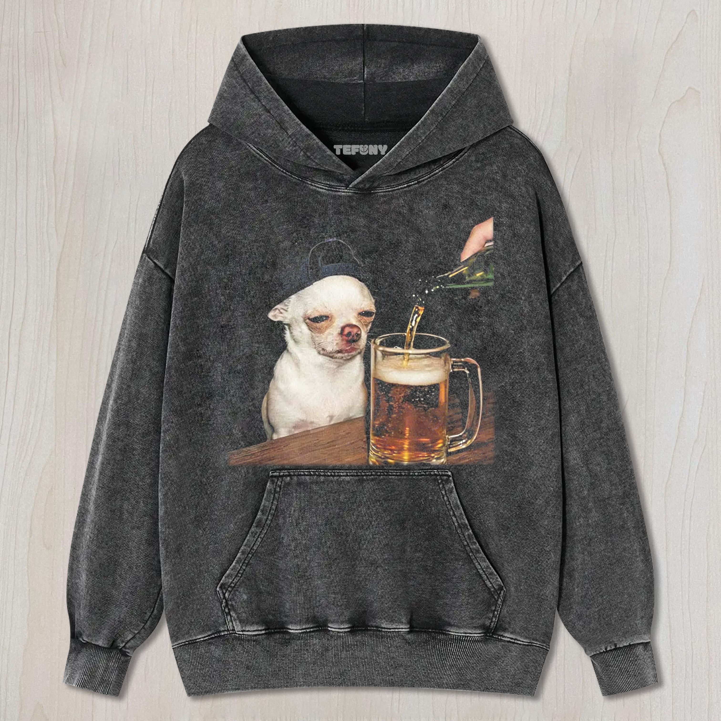 DRUNK DOG MEME TEE & SWEAT & HOOD