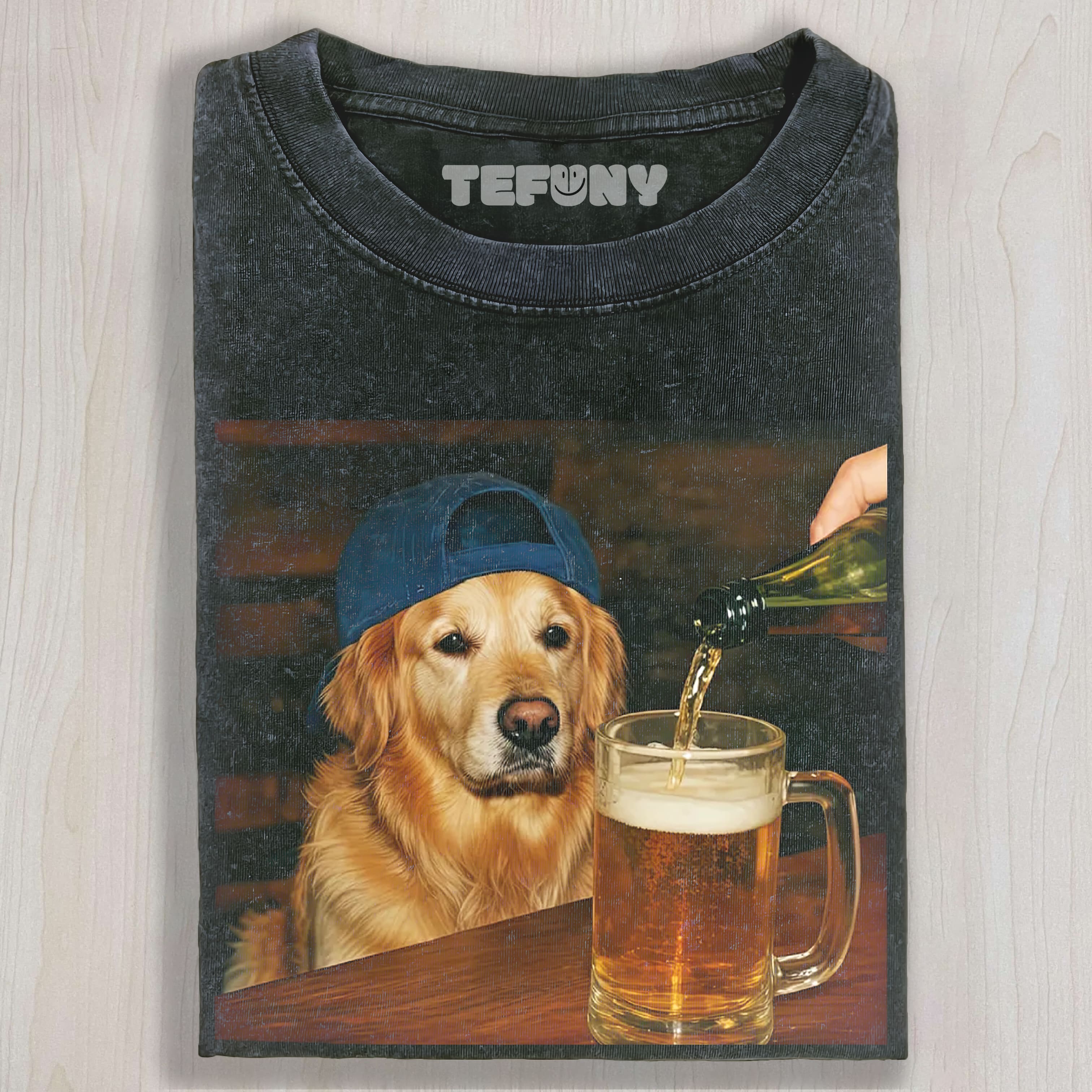 DRUNK DOG MEME V1 UNISEX TEE, TANK TOP, LAYERED LS, SWEATSHIRT & HOODIE
