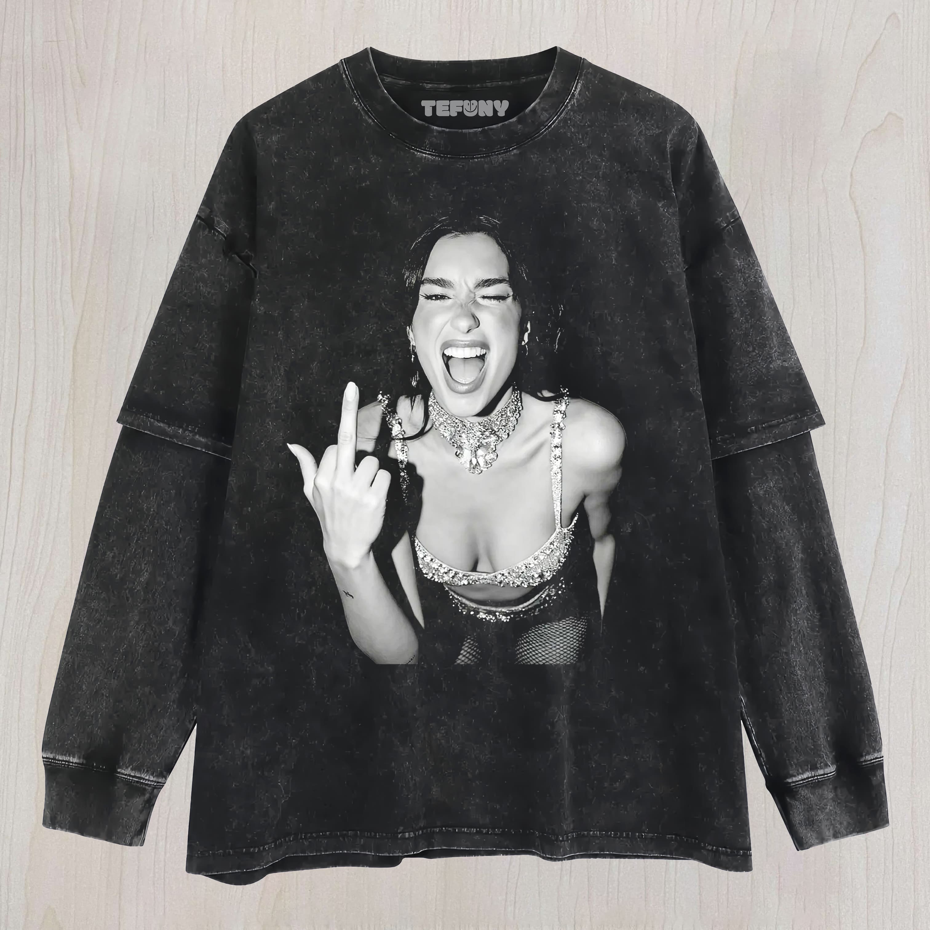 DUA LIPA V1 LAYERED LONG SLEEVE