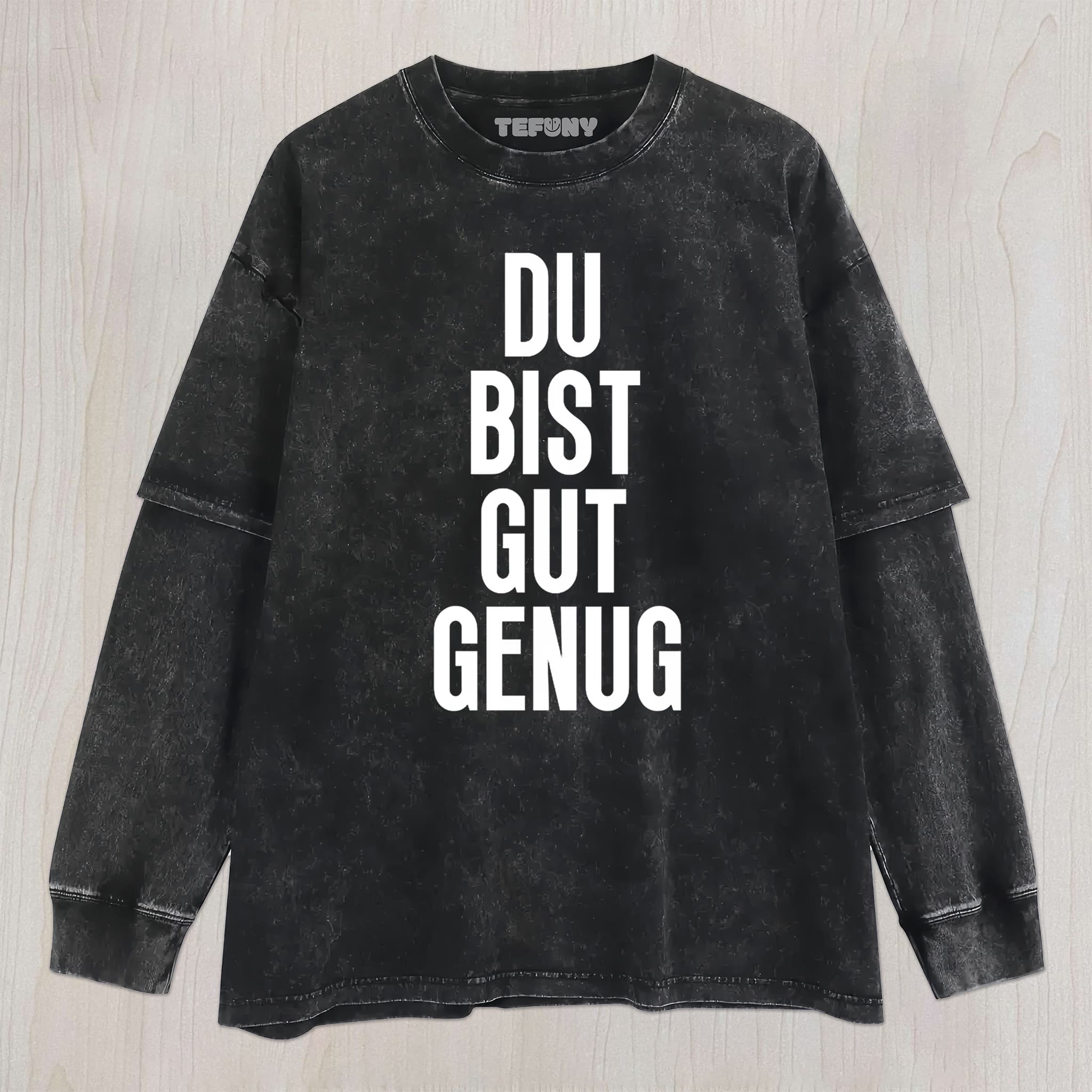 DU BIST GUT GENUG V1 UNISEX TEE, TANK TOP, LAYERED LS, SWEATSHIRT & HOODIE
