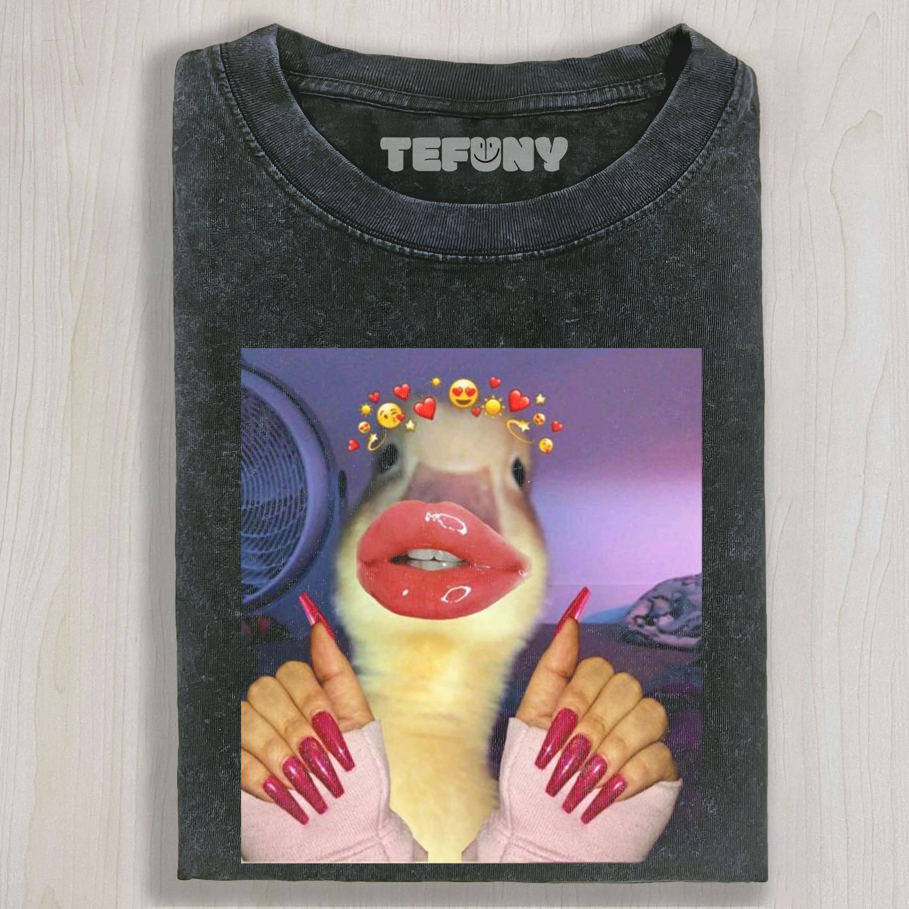 DUCK EMOJI PACK THAT LOVES BEAUTY TEE & SWEAT & HOOD