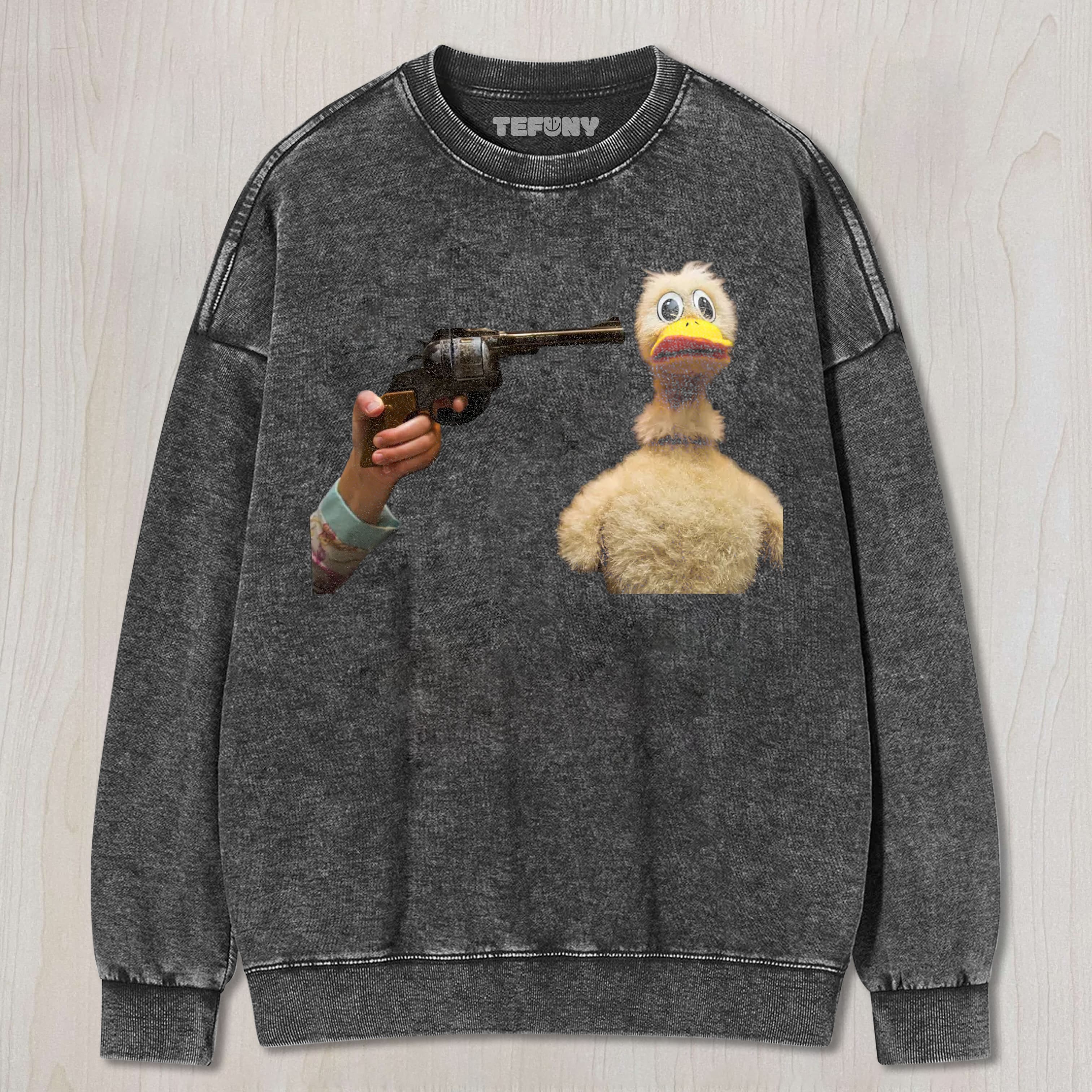 DUCK PUPPET PARODY TEE & SWEAT & HOOD