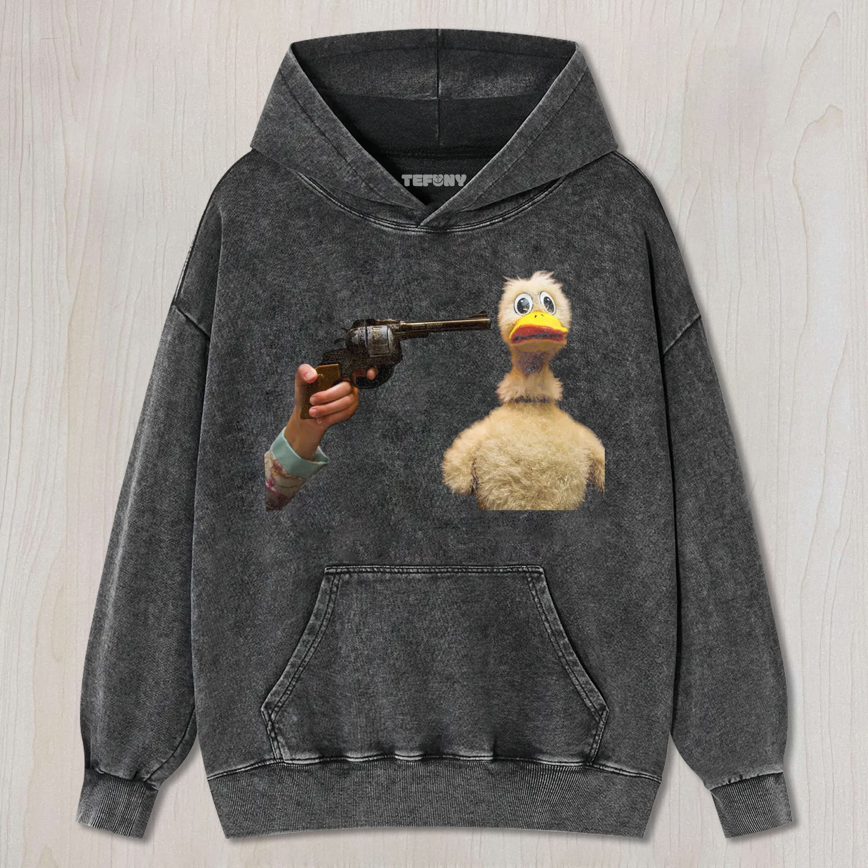 DUCK PUPPET PARODY TEE & SWEAT & HOOD