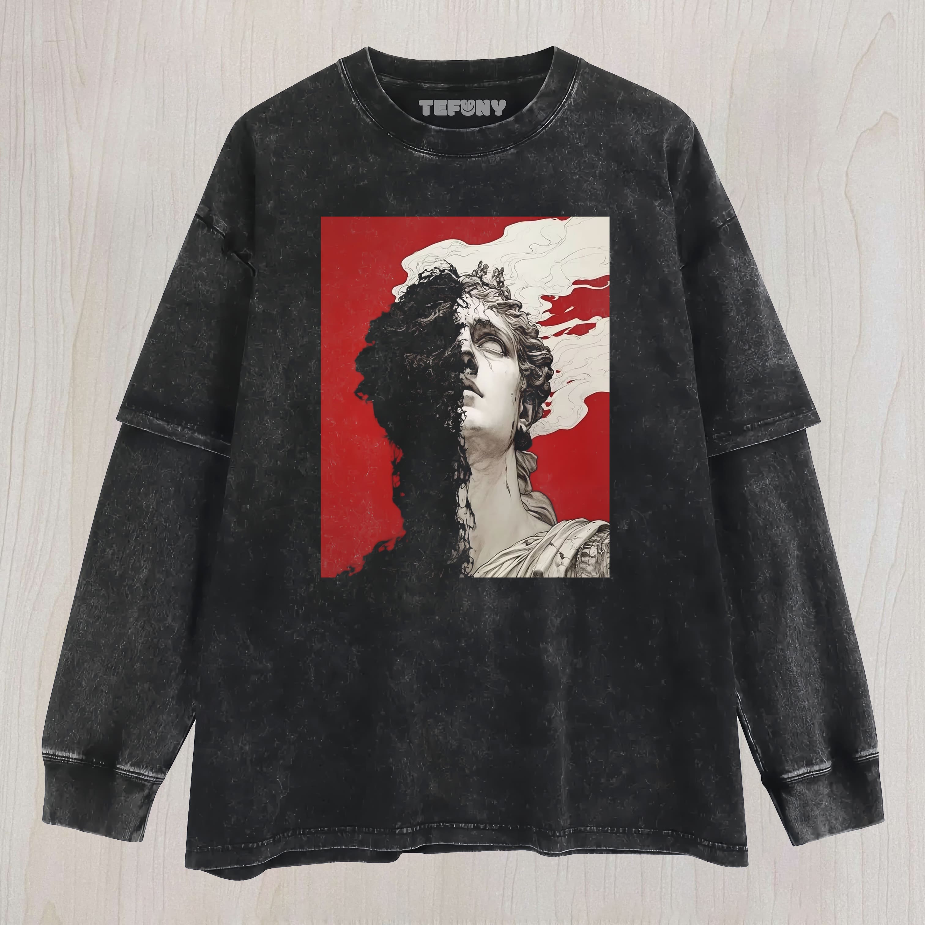 ECHOES OF DUALITY LAYERED LONG SLEEVE