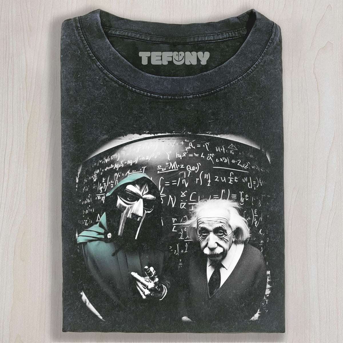 EINSTEIN AND DOOM UNISEX TEE, TANK TOP, LAYERED LS, SWEATSHIRT & HOODIE