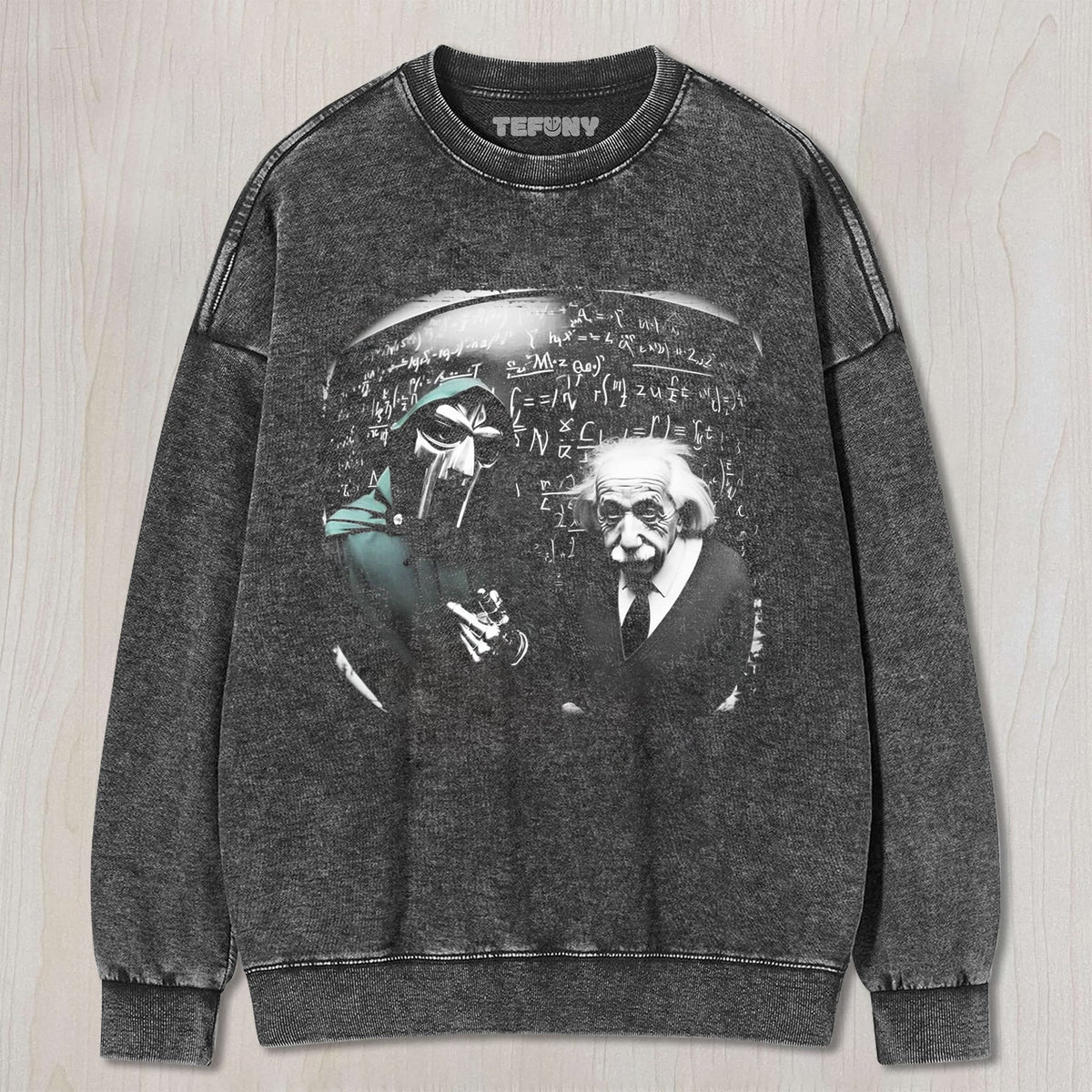 EINSTEIN AND DOOM UNISEX TEE, TANK TOP, LAYERED LS, SWEATSHIRT & HOODIE