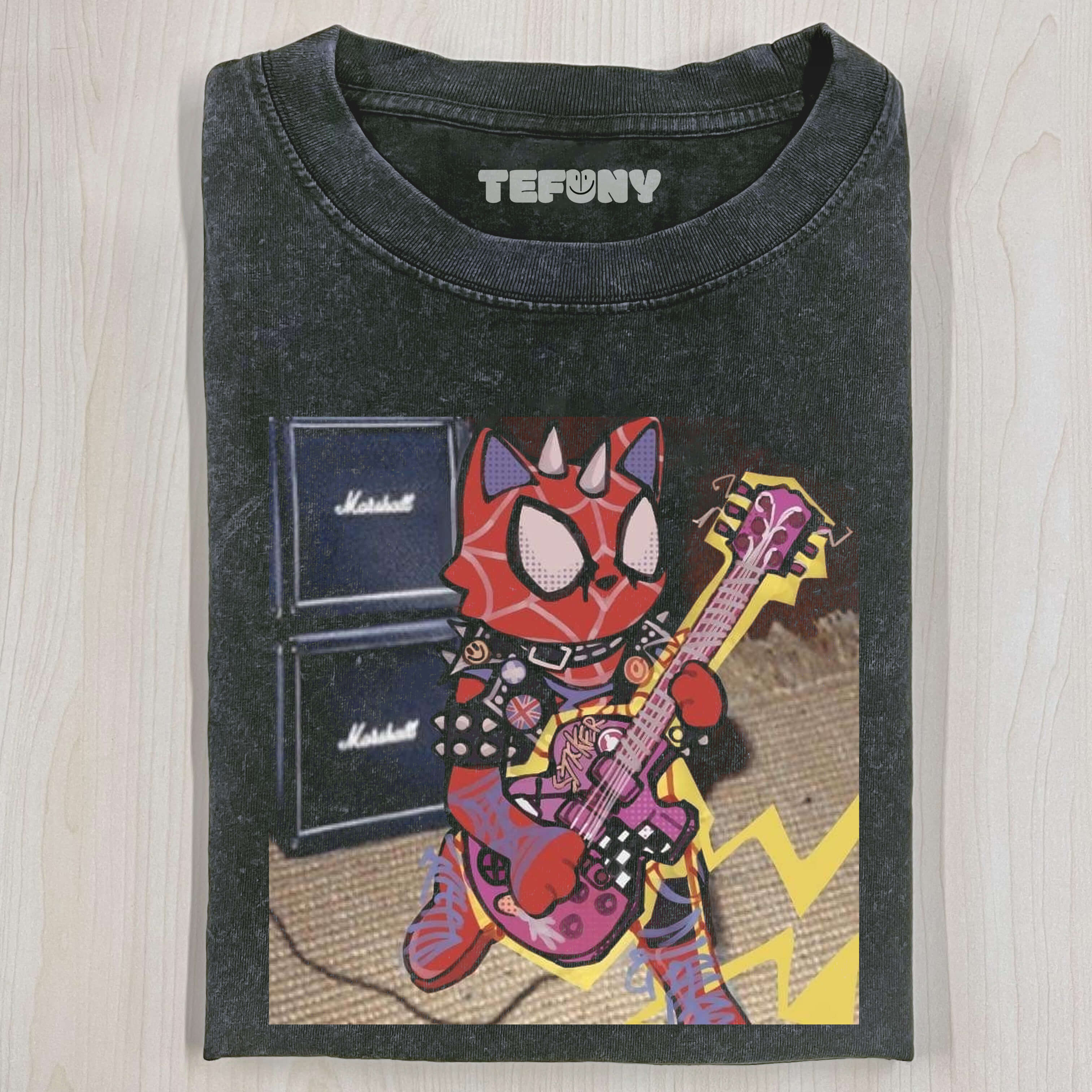 ELECTRIC MUSIC CAT T-THIRT