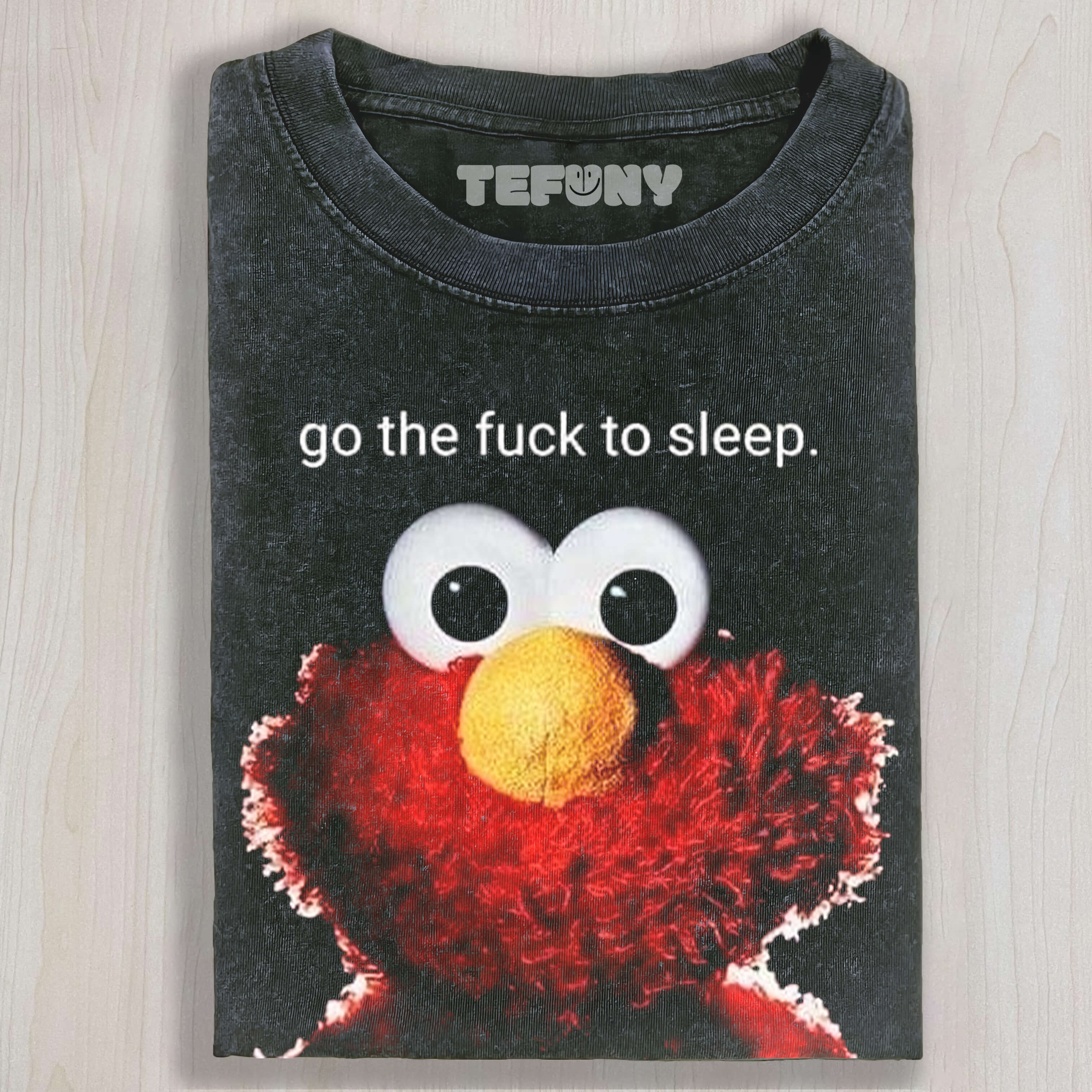 ELMO-GO THE FUCK TO SLEEP T-SHIRT