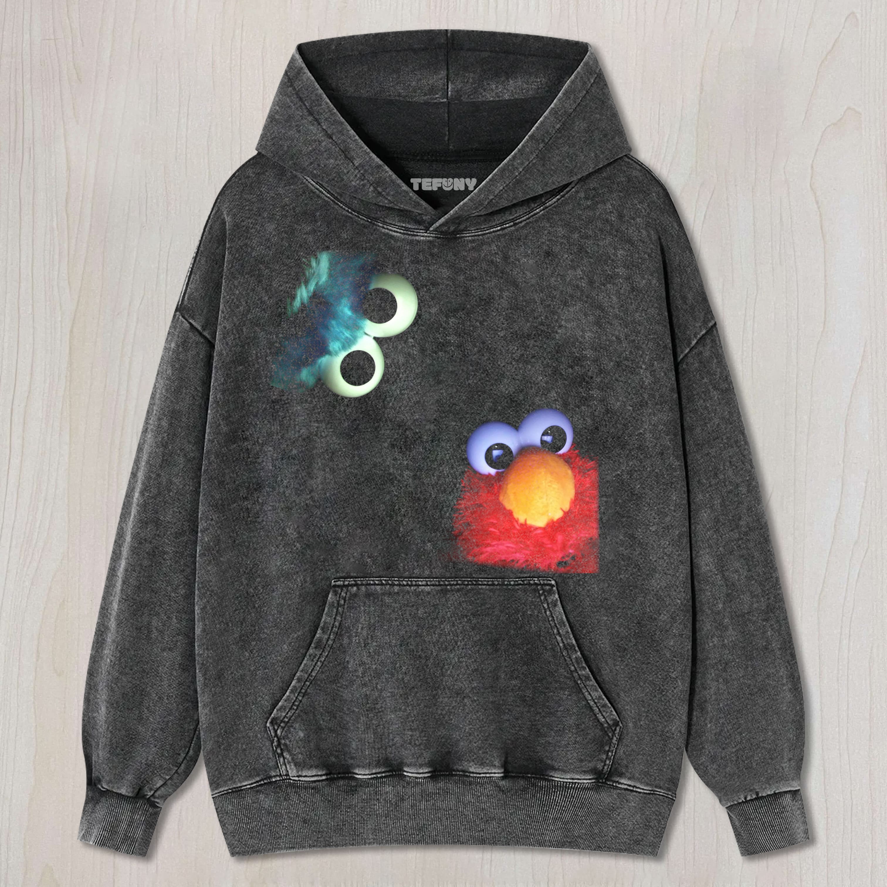 ELMO AND COOKIE MONSTER TEE & SWEAT & HOOD