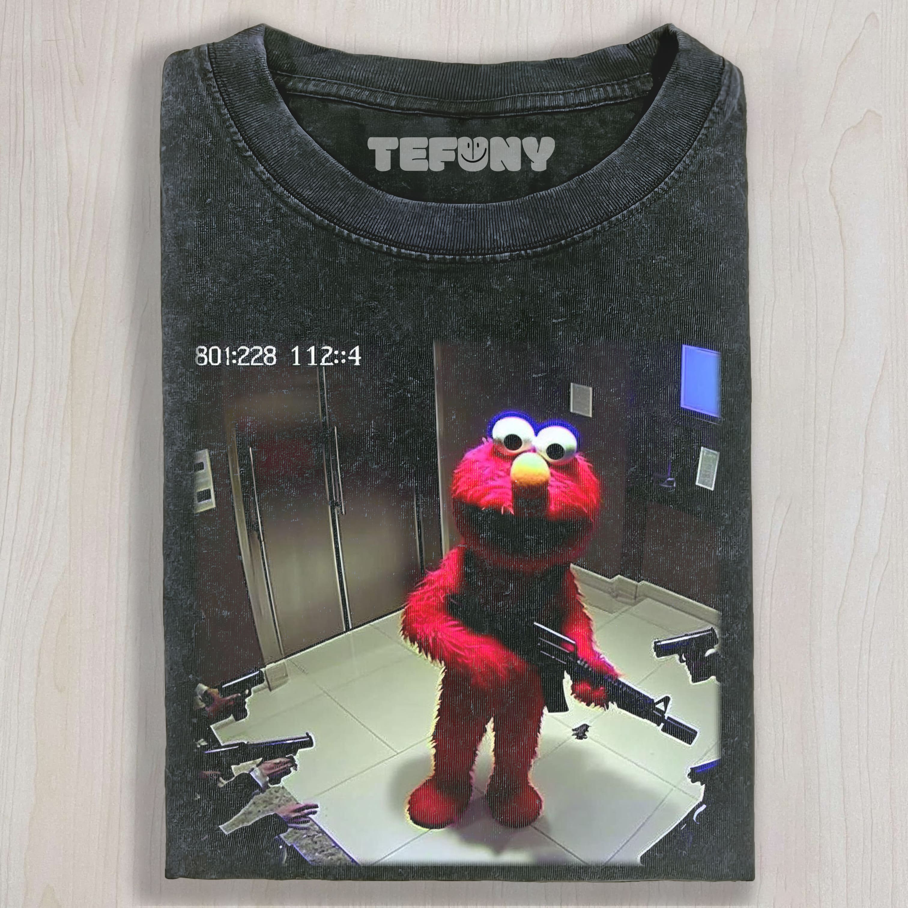 ELMO IN THE ELEVATOR UNISEX TEE, TANK TOP, LAYERED LS, SWEATSHIRT & HOODIE