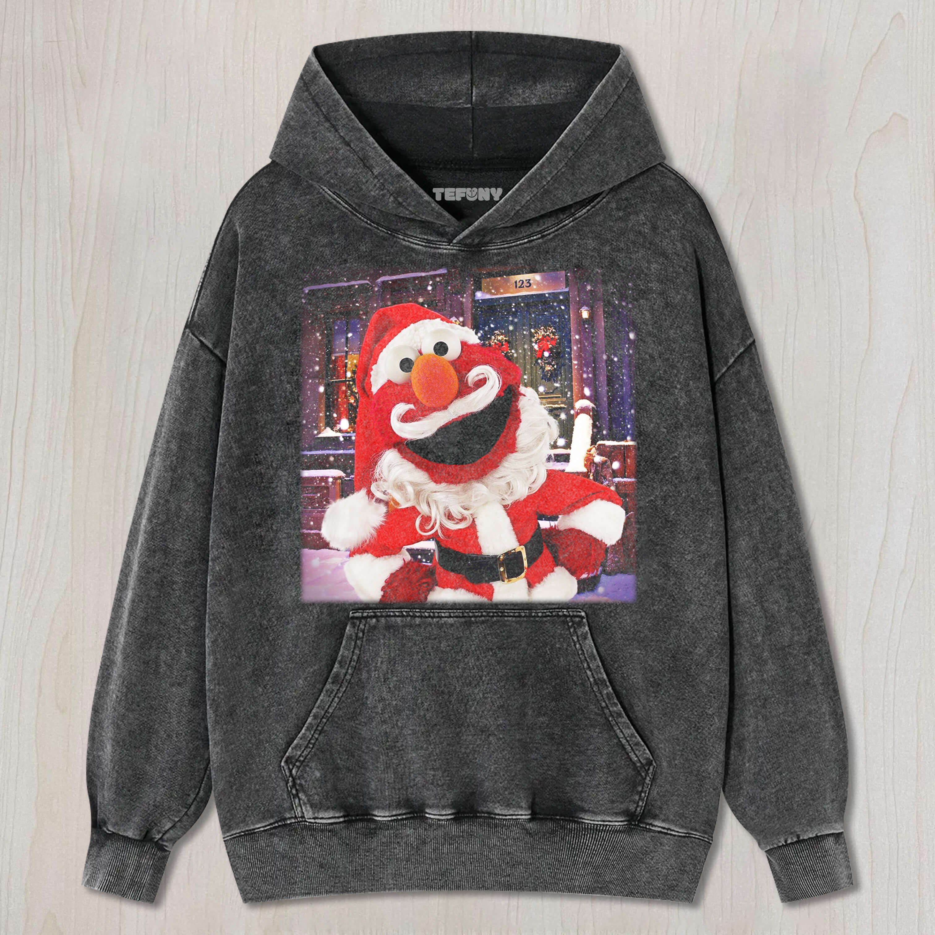 ELMO SANTA CLAUS TEE & SWEAT & HOOD
