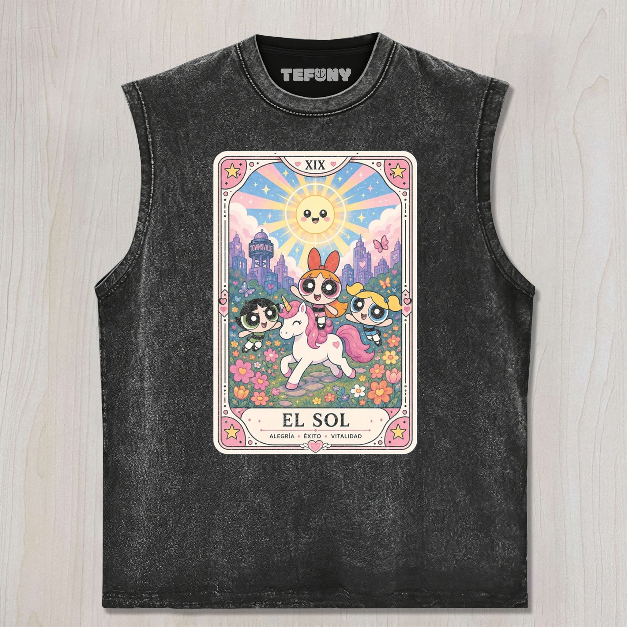 EL SOL MAGIC TRIO UNISEX TEE, TANK TOP, LAYERED LS, SWEATSHIRT & HOODIE