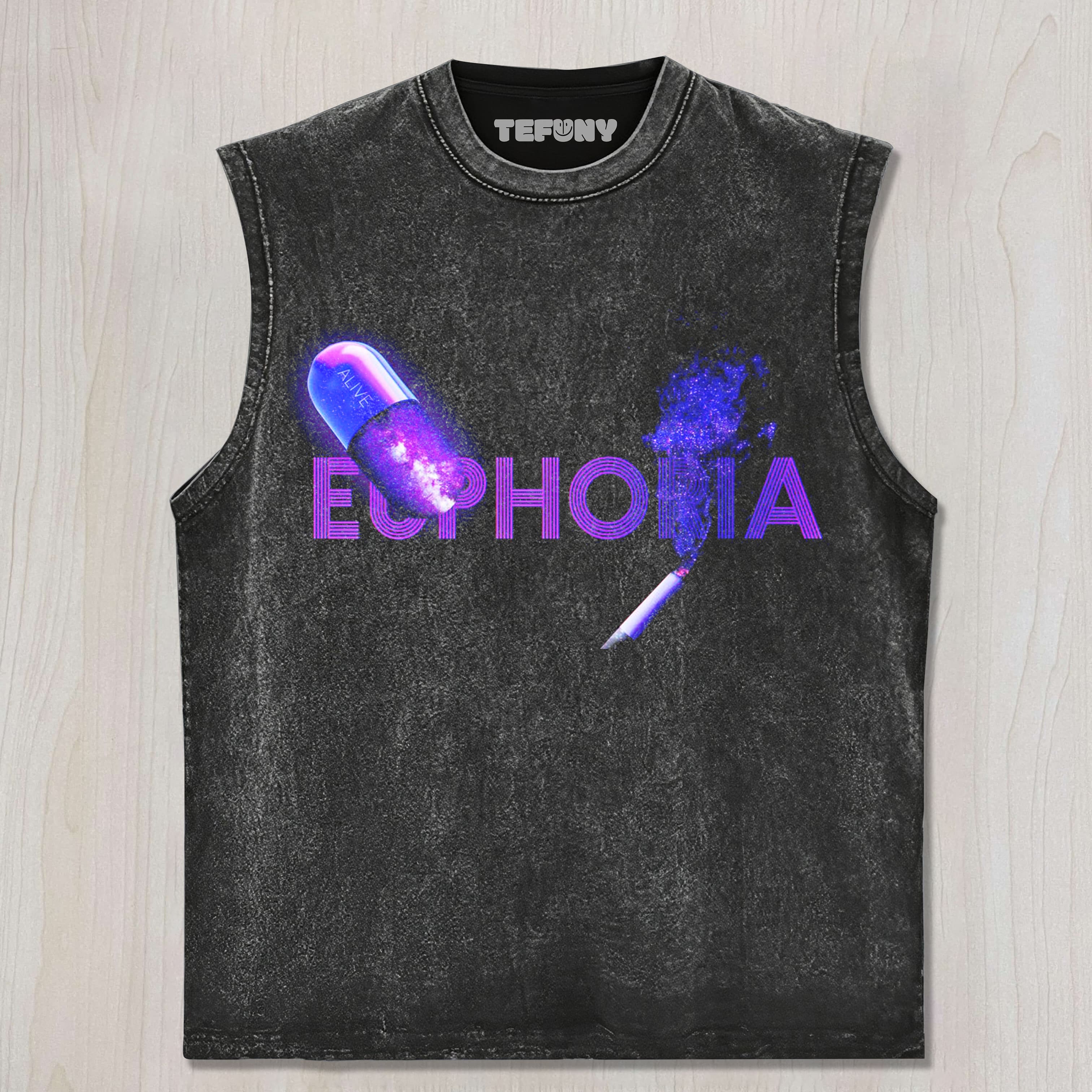 EUPHORIA V2 UNISEX TEE, TANK TOP, LAYERED LS, SWEATSHIRT & HOODIE