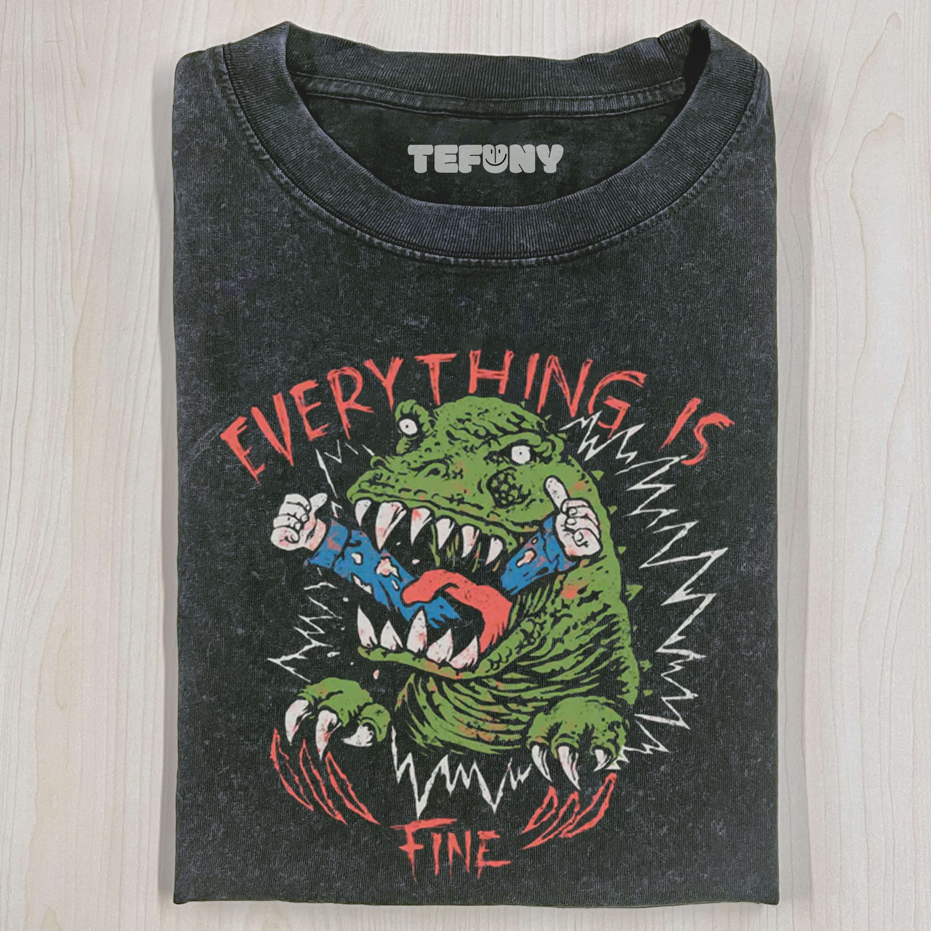 EVERYTHING IS FINE FINE T-SHIRT