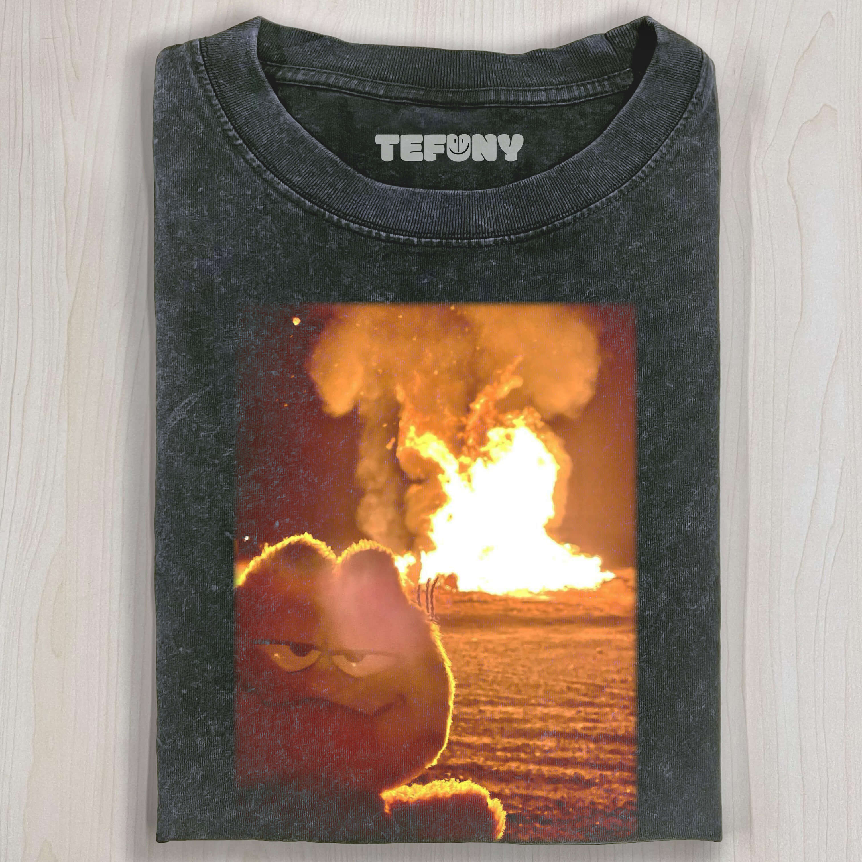 EVIL GARFIELD TEE