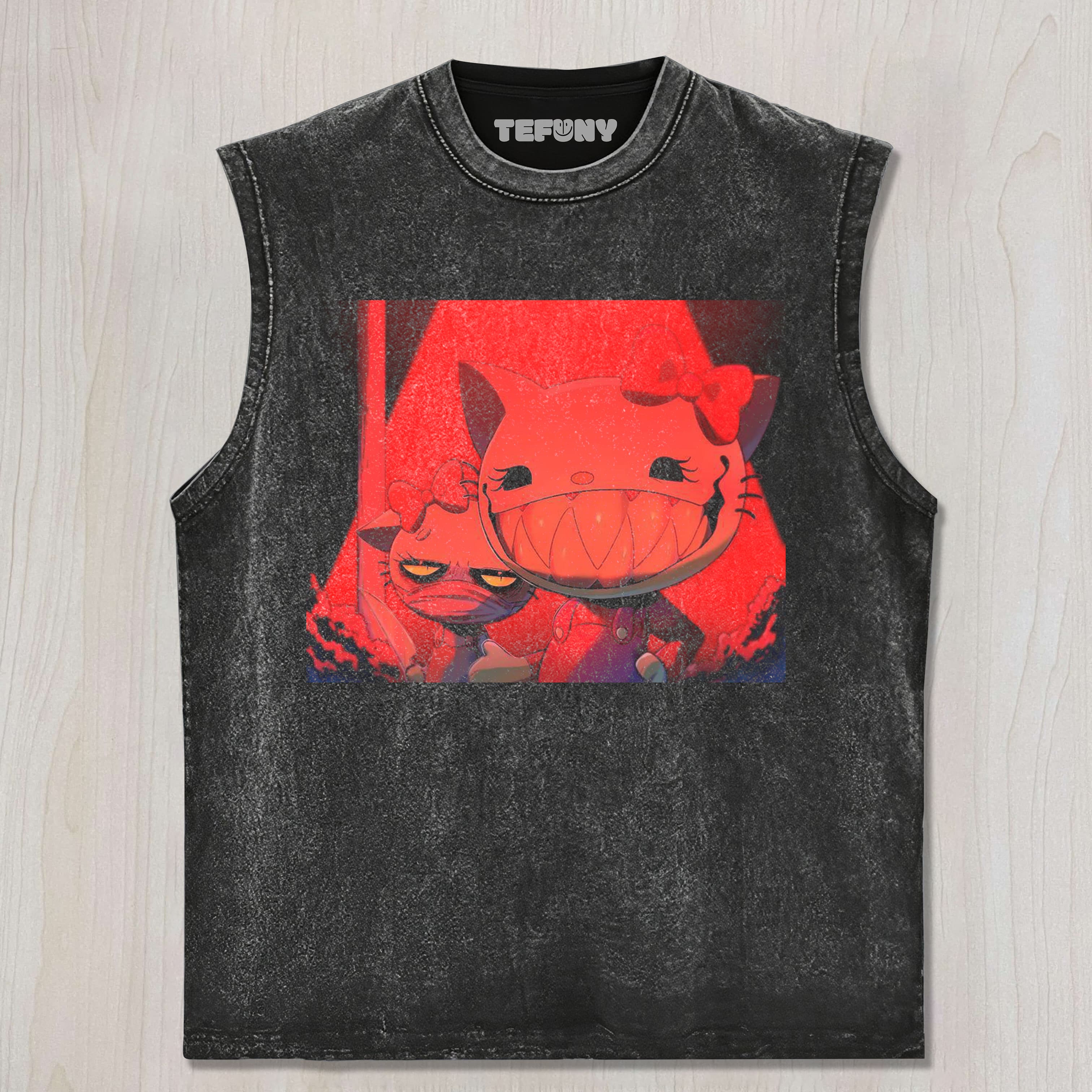 EVIL HELLO KITTY UNISEX TEE, TANK TOP, LAYERED LS, SWEATSHIRT & HOODIE
