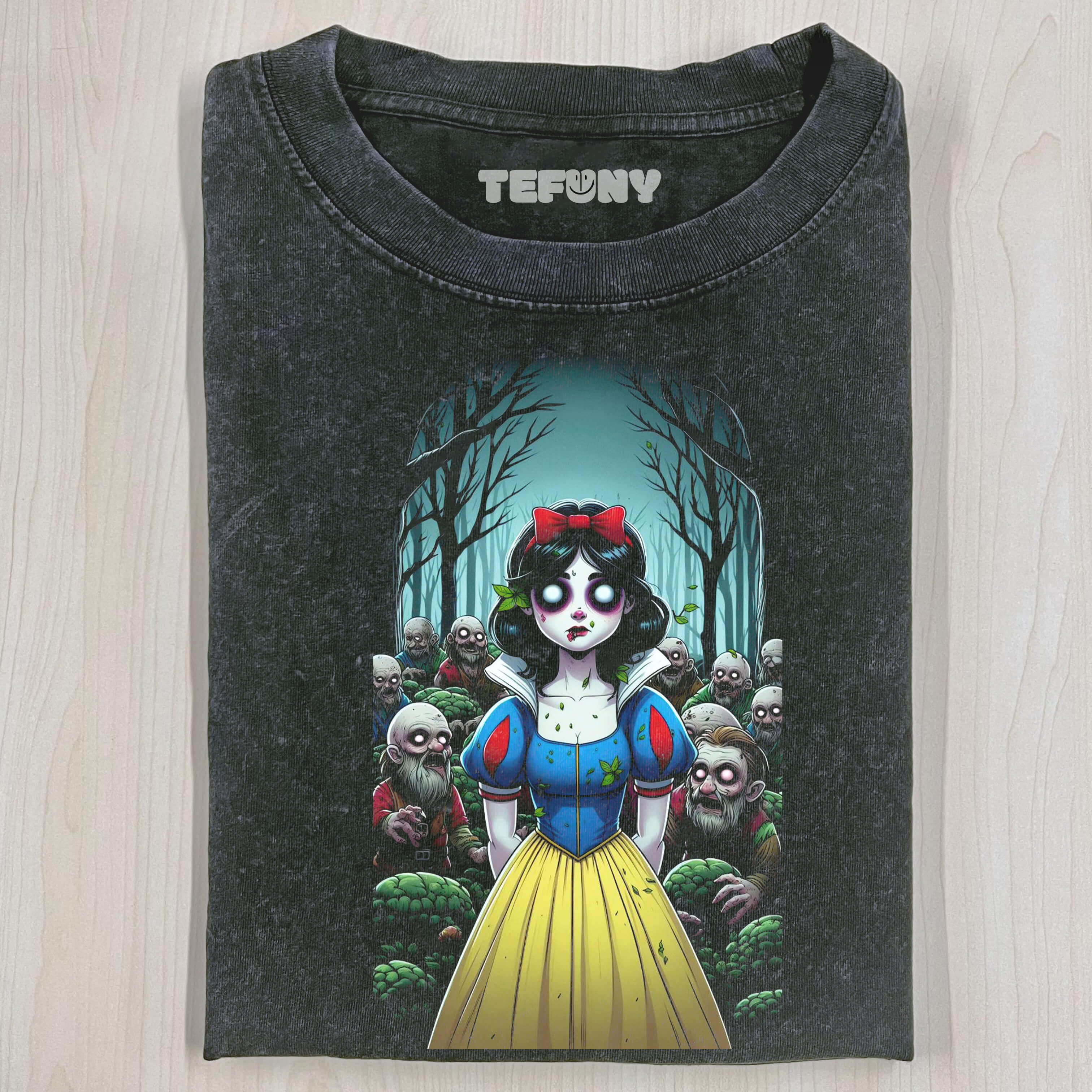 EVIL SNOW WHITE AND THE SEVEN DWARFS T-SHIRT