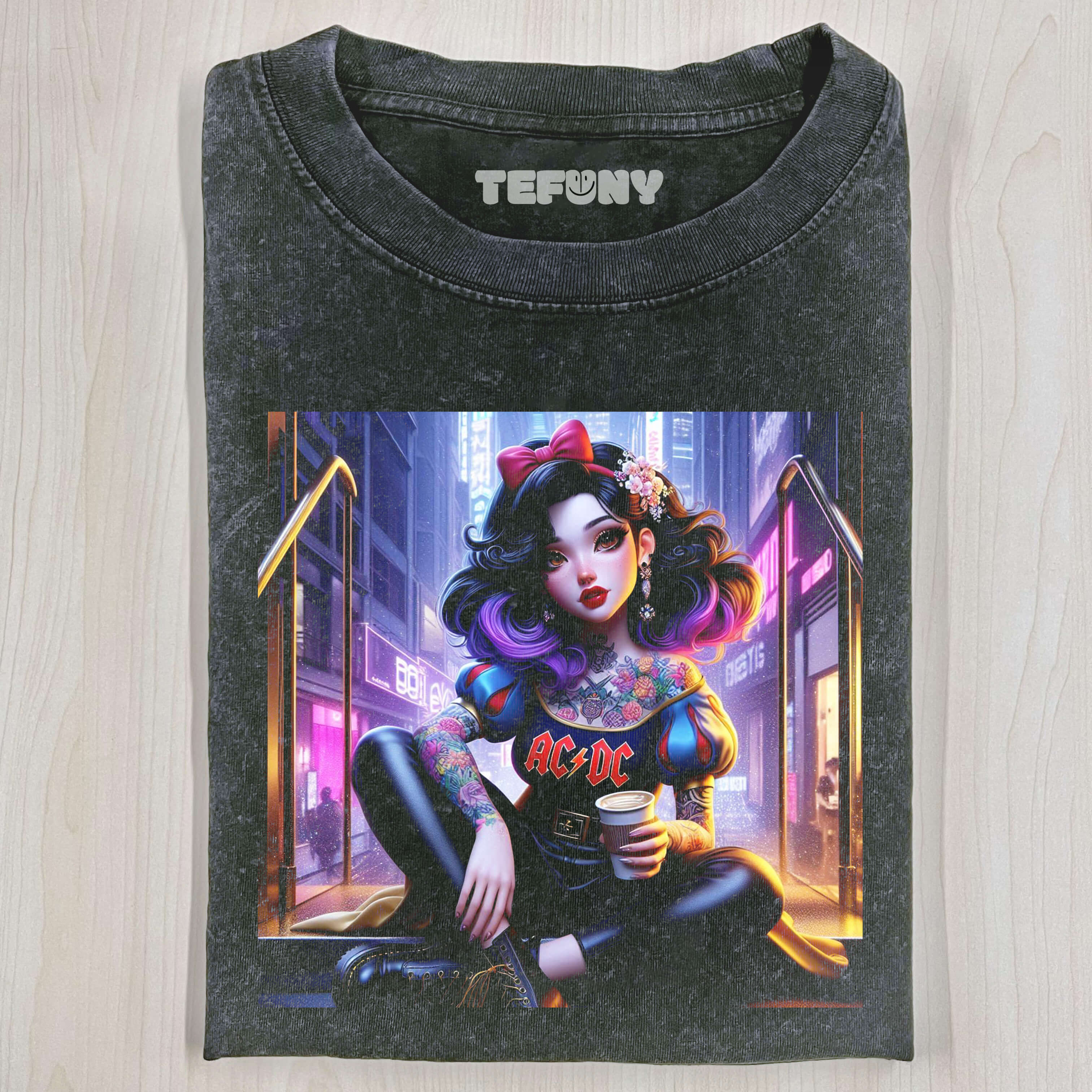 EVIL SNOW WHITE T-SHIRT V5