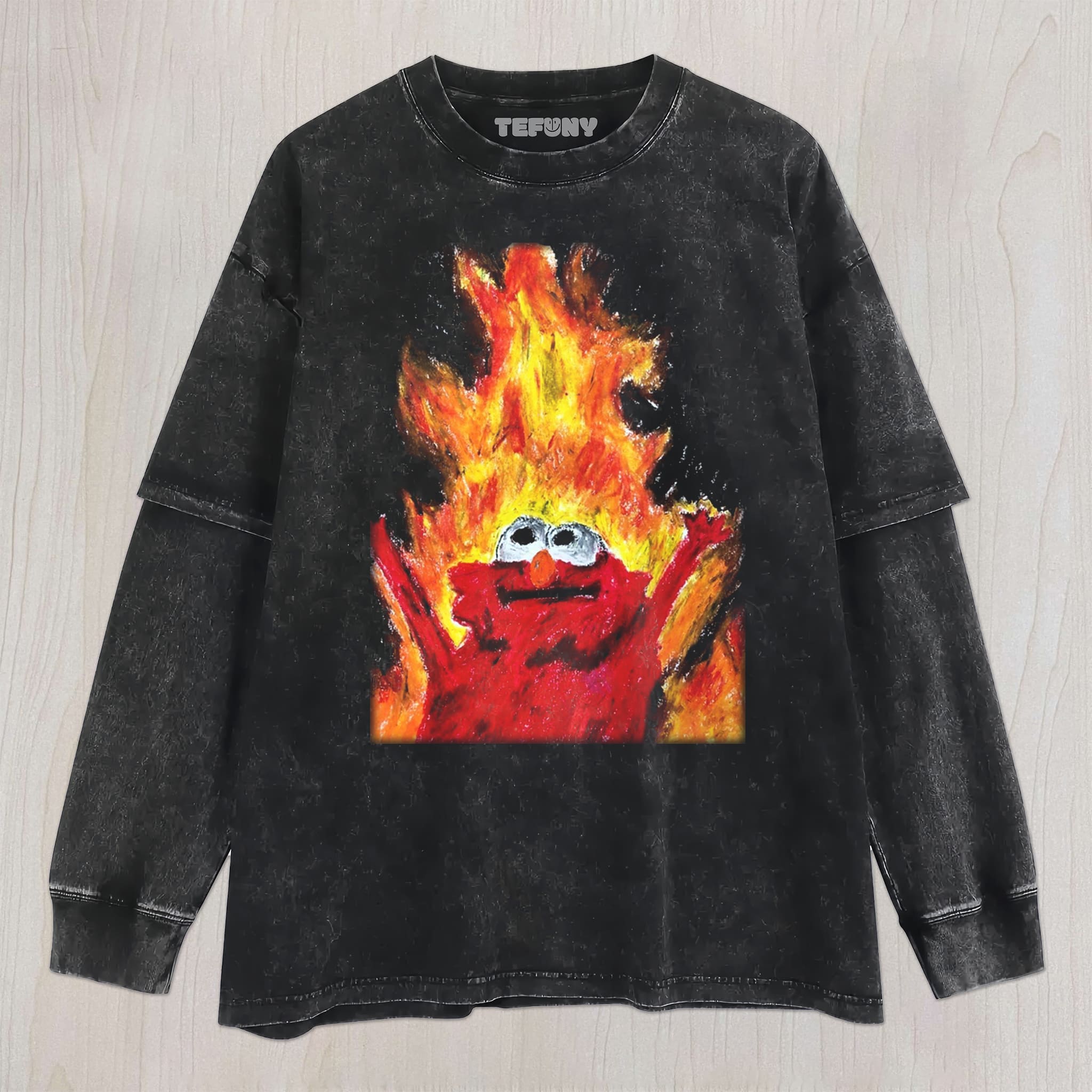 EXPLODE! ELMO UNISEX TEE, TANK TOP, LAYERED LS, SWEATSHIRT & HOODIE