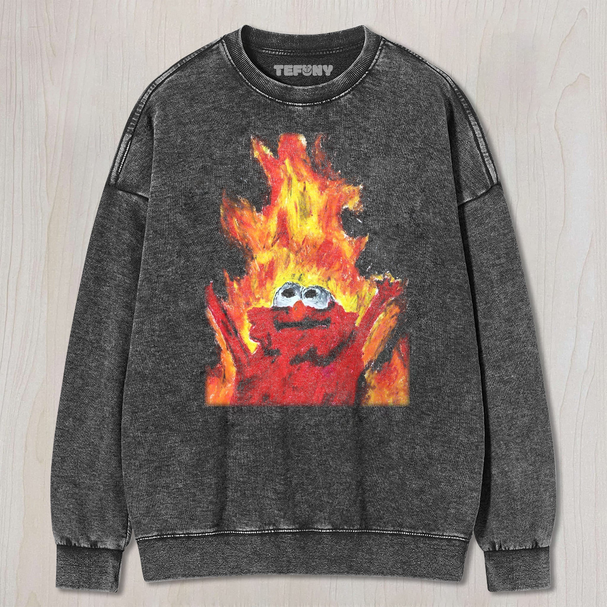 EXPLODE! ELMO UNISEX TEE, TANK TOP, LAYERED LS, SWEATSHIRT & HOODIE