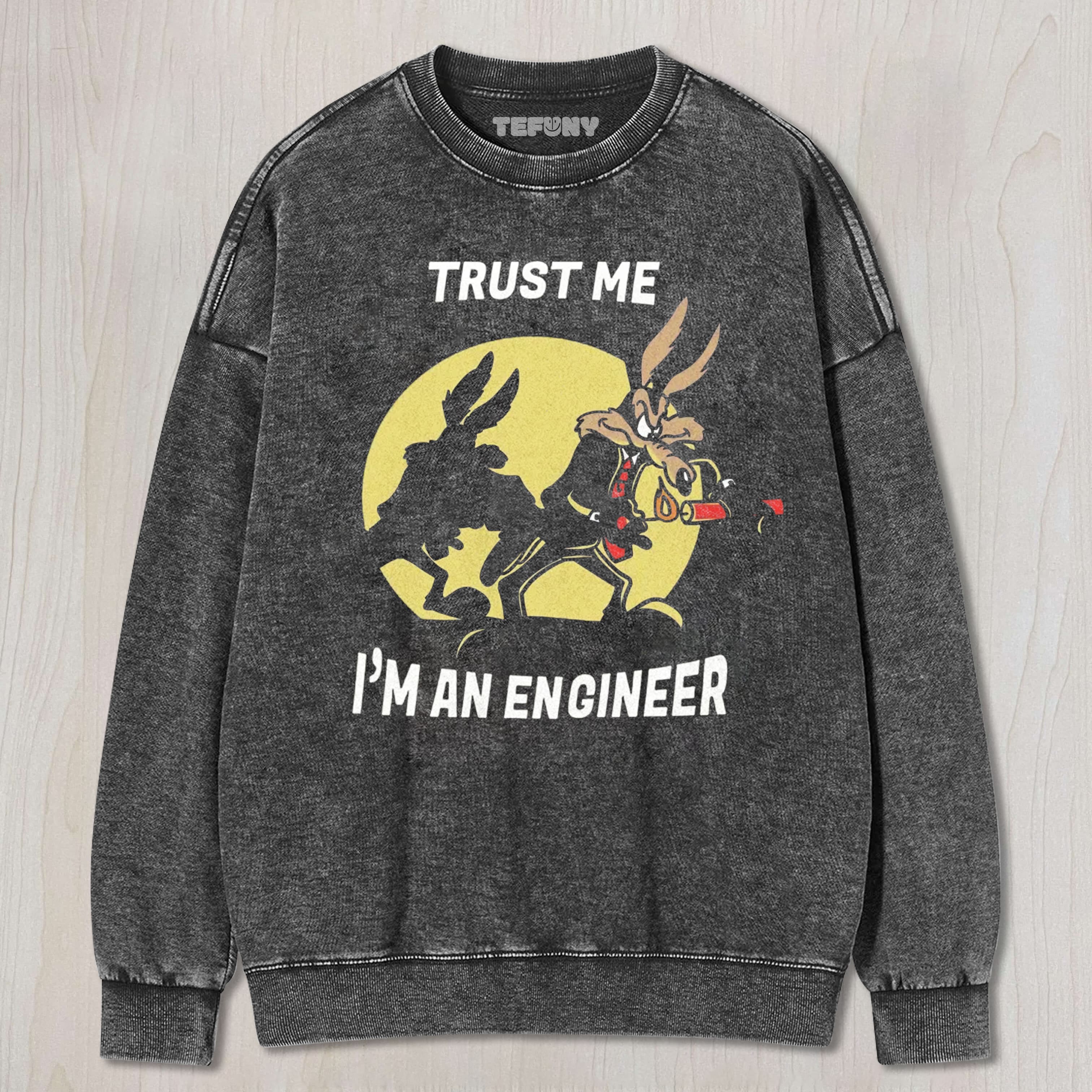 EXPLOSIVE CARTOON ENGINEER TEE & SWEAT & HOOD