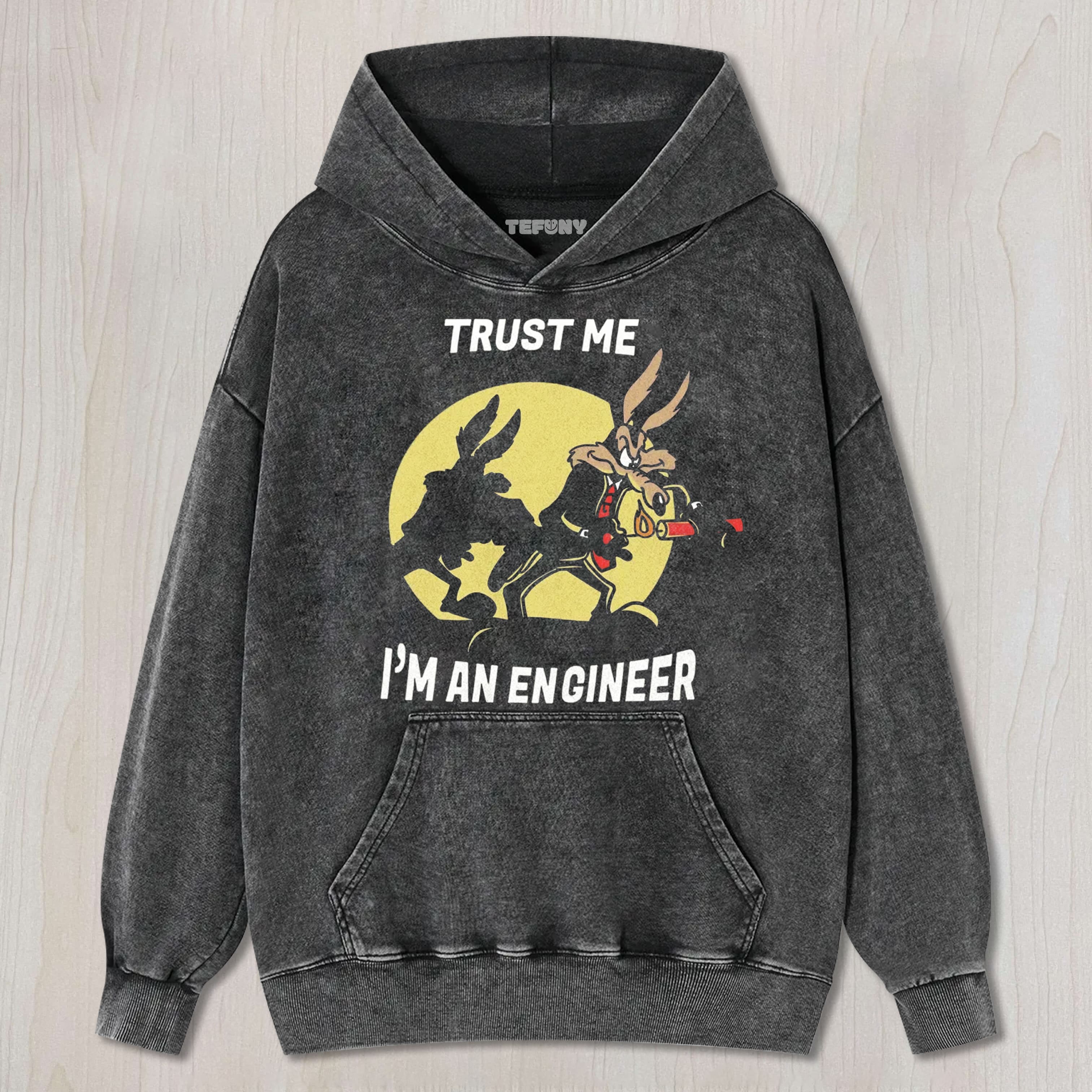 EXPLOSIVE CARTOON ENGINEER TEE & SWEAT & HOOD