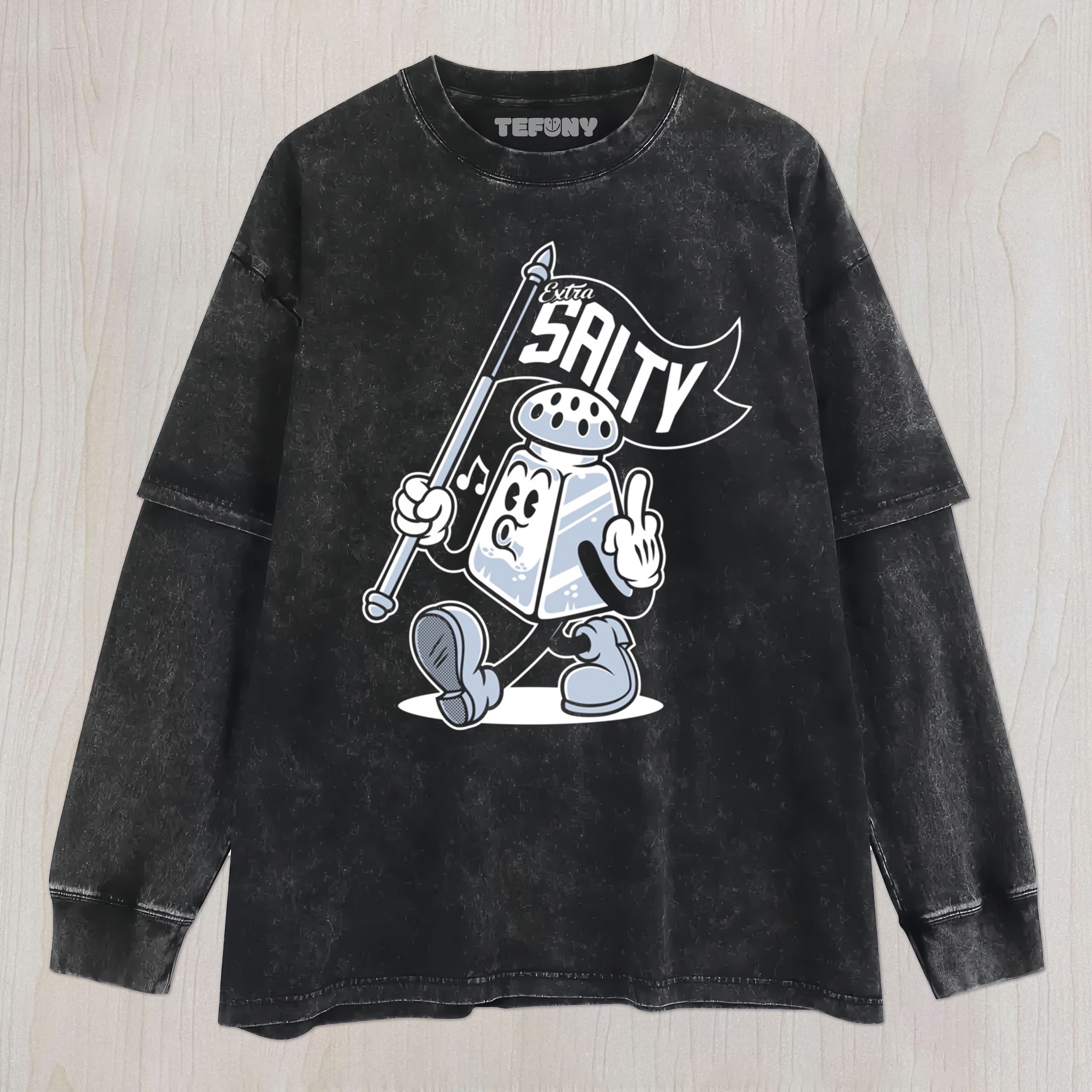 EXTRA SALTY UNISEX TEE, TANK TOP, LAYERED LS, SWEATSHIRT & HOODIE
