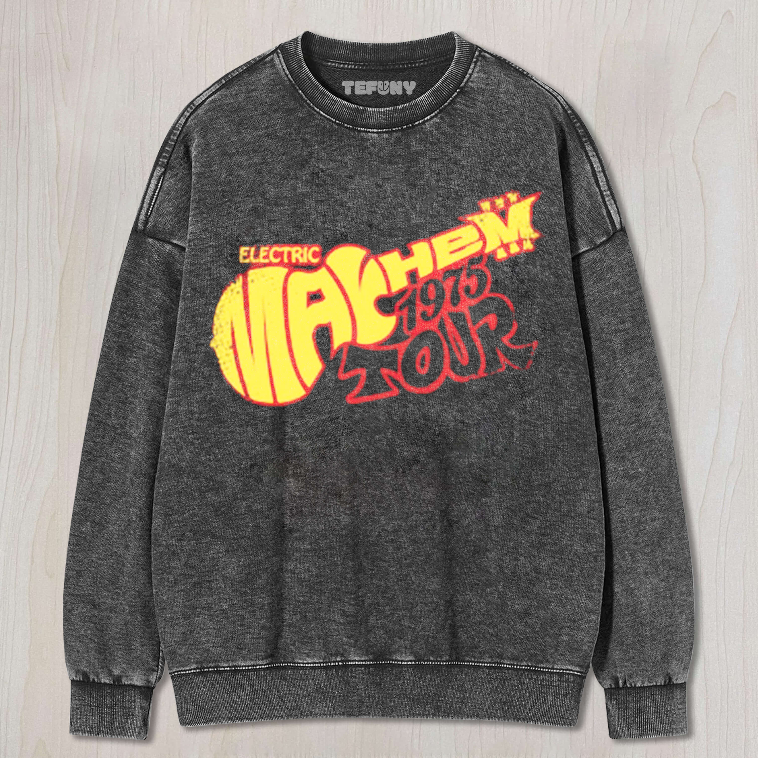 ELECTRIC MAYHEM 1975 TOUR THEMUP TEE & SWEAT & HOOD