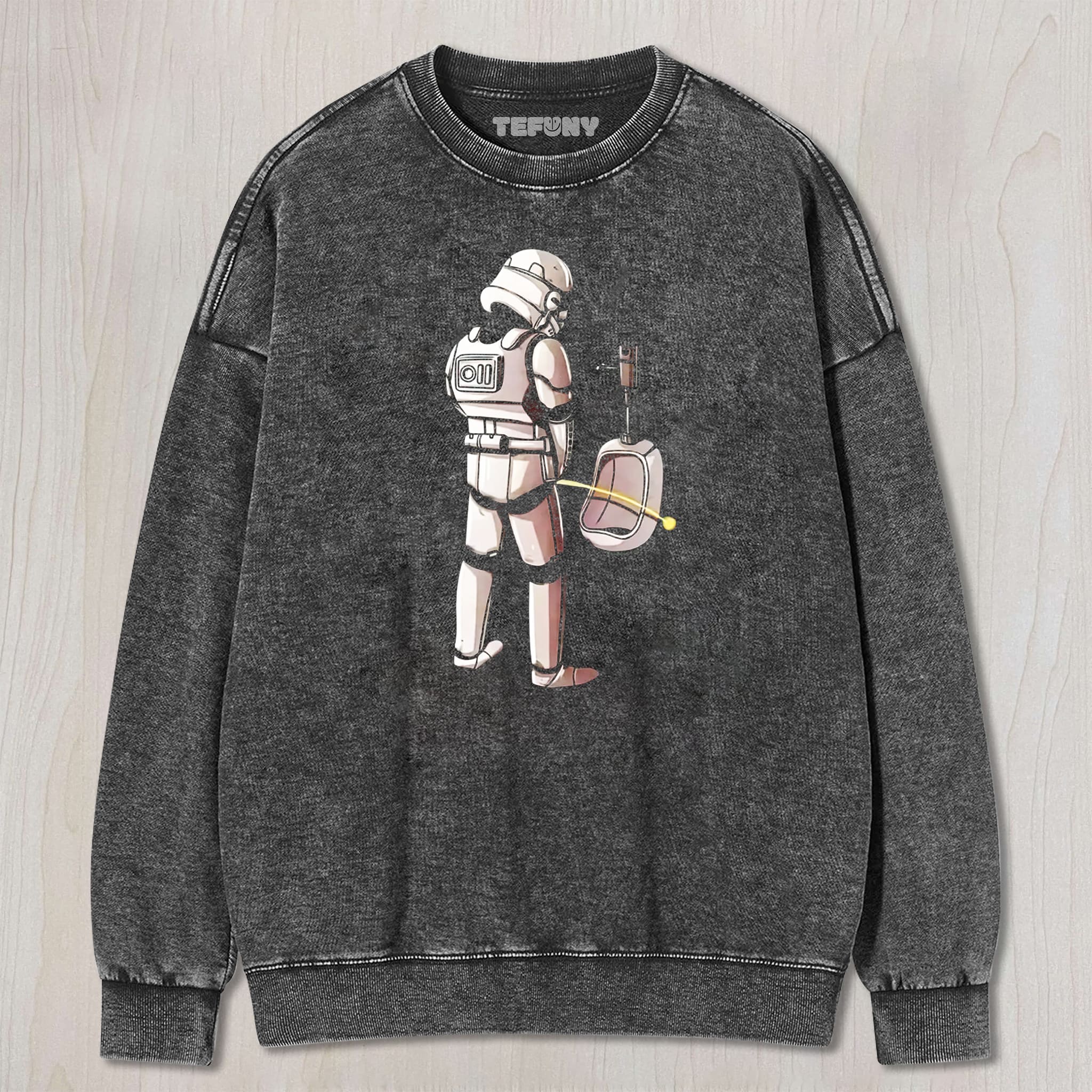 EVEN IN HERE, STORMTROOPER STILL MISSES! UNISEX TEE, TANK TOP, LAYERED LS, SWEATSHIRT & HOODIE