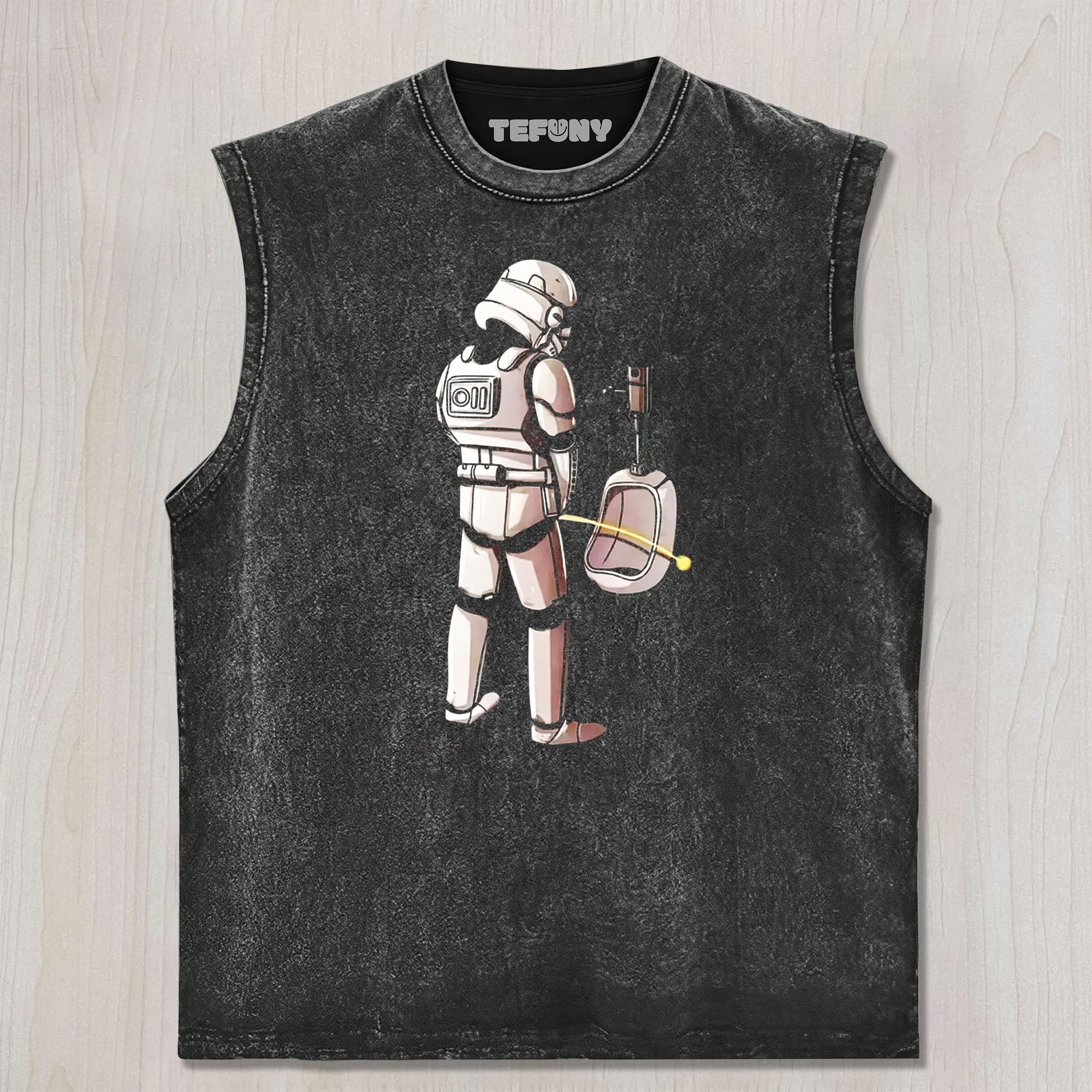 EVEN IN HERE, STORMTROOPER STILL MISSES! UNISEX TEE, TANK TOP, LAYERED LS, SWEATSHIRT & HOODIE