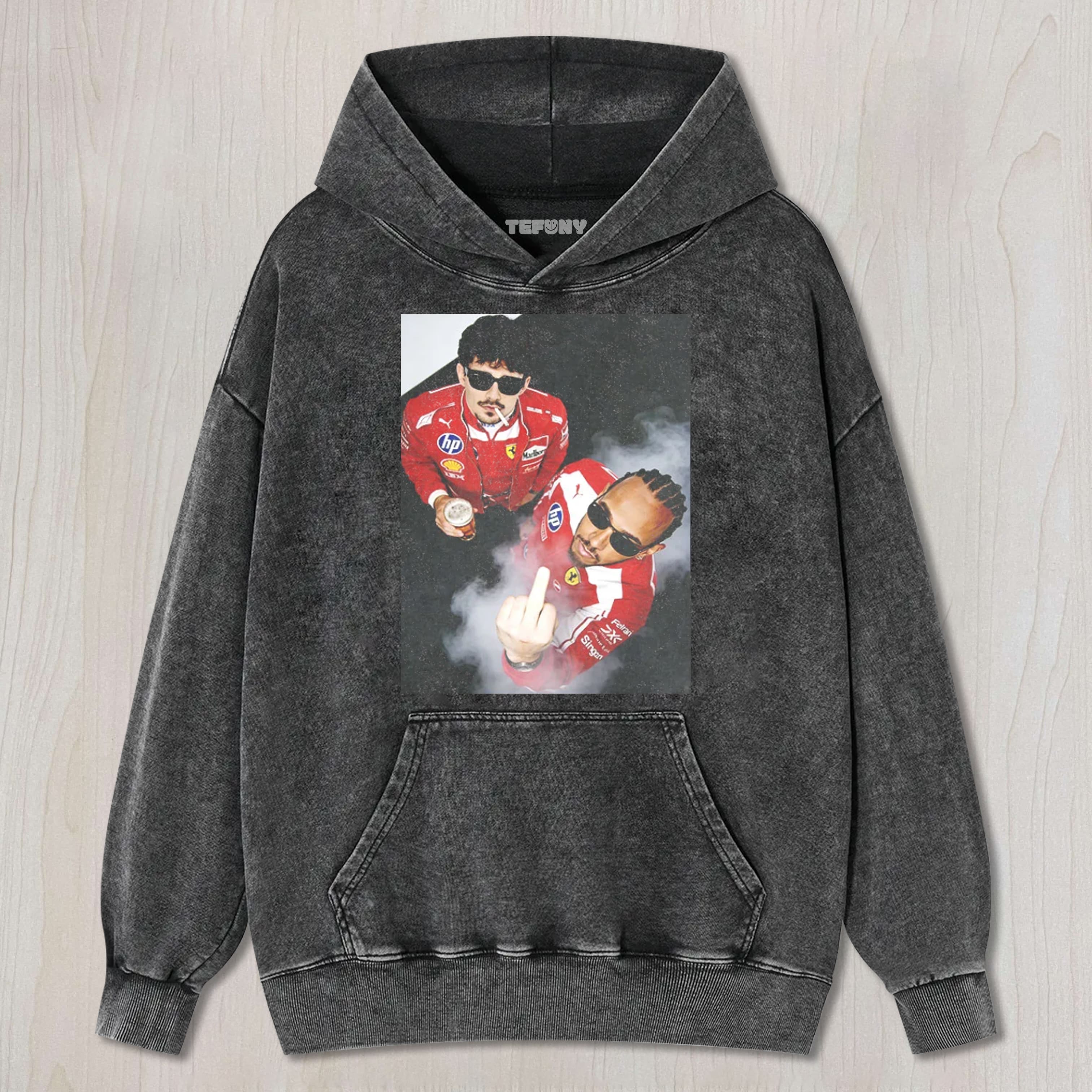 F1 CHARLES & LEWIS FERRARI TEE & SWEAT & HOOD