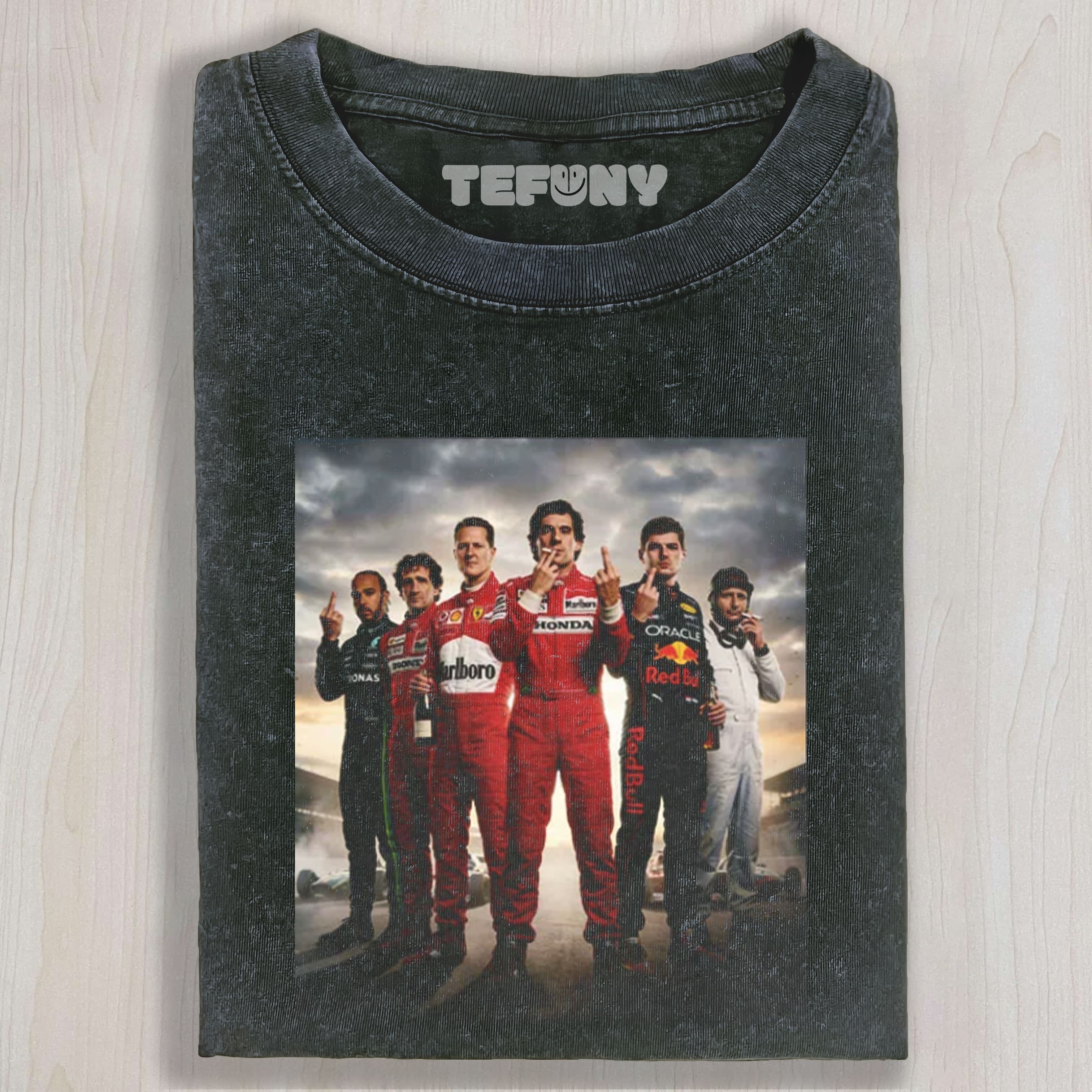 F1 LEGENDS SEVEN CHAMPIONS UNITED TEE & SWEAT & HOOD
