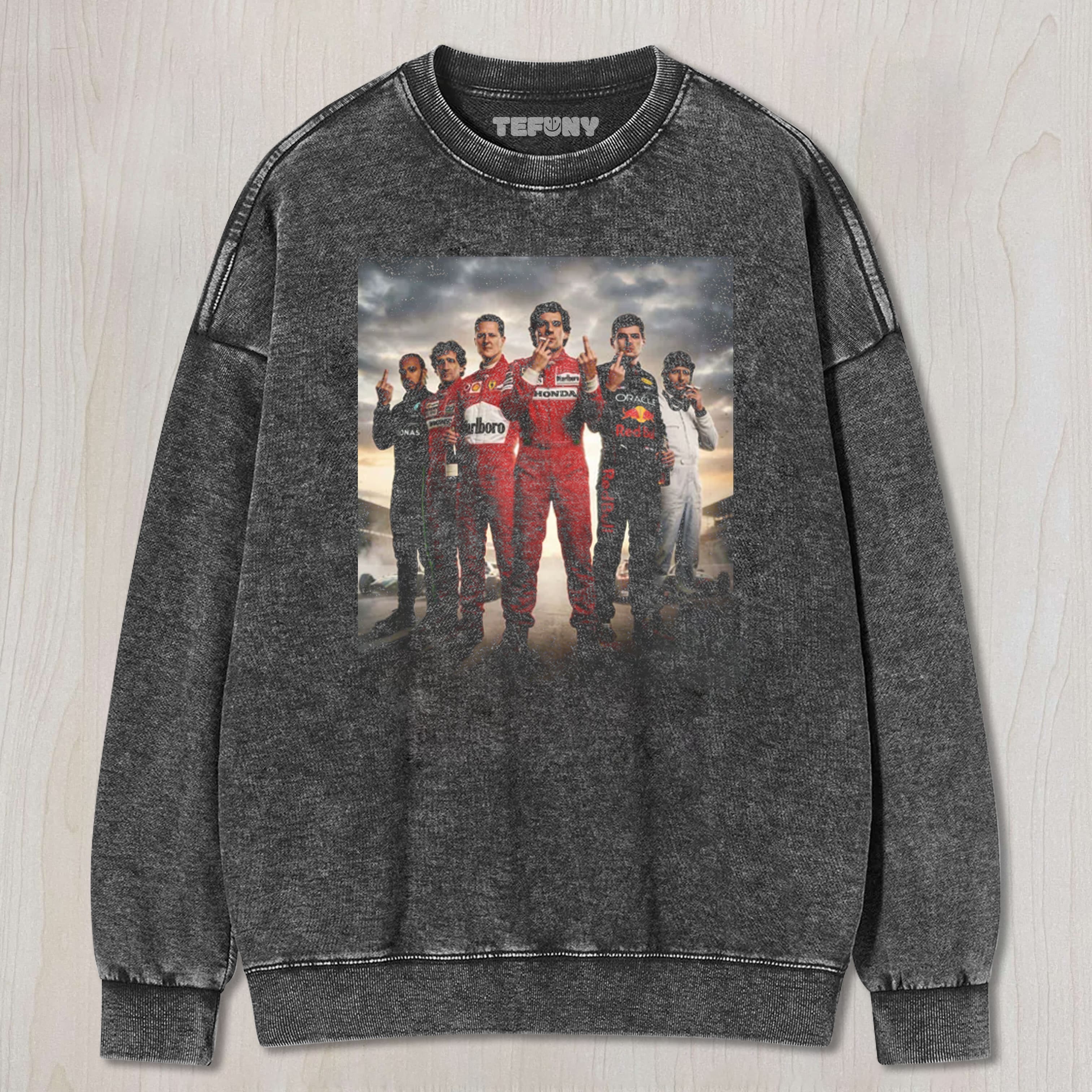 F1 LEGENDS SEVEN CHAMPIONS UNITED TEE & SWEAT & HOOD