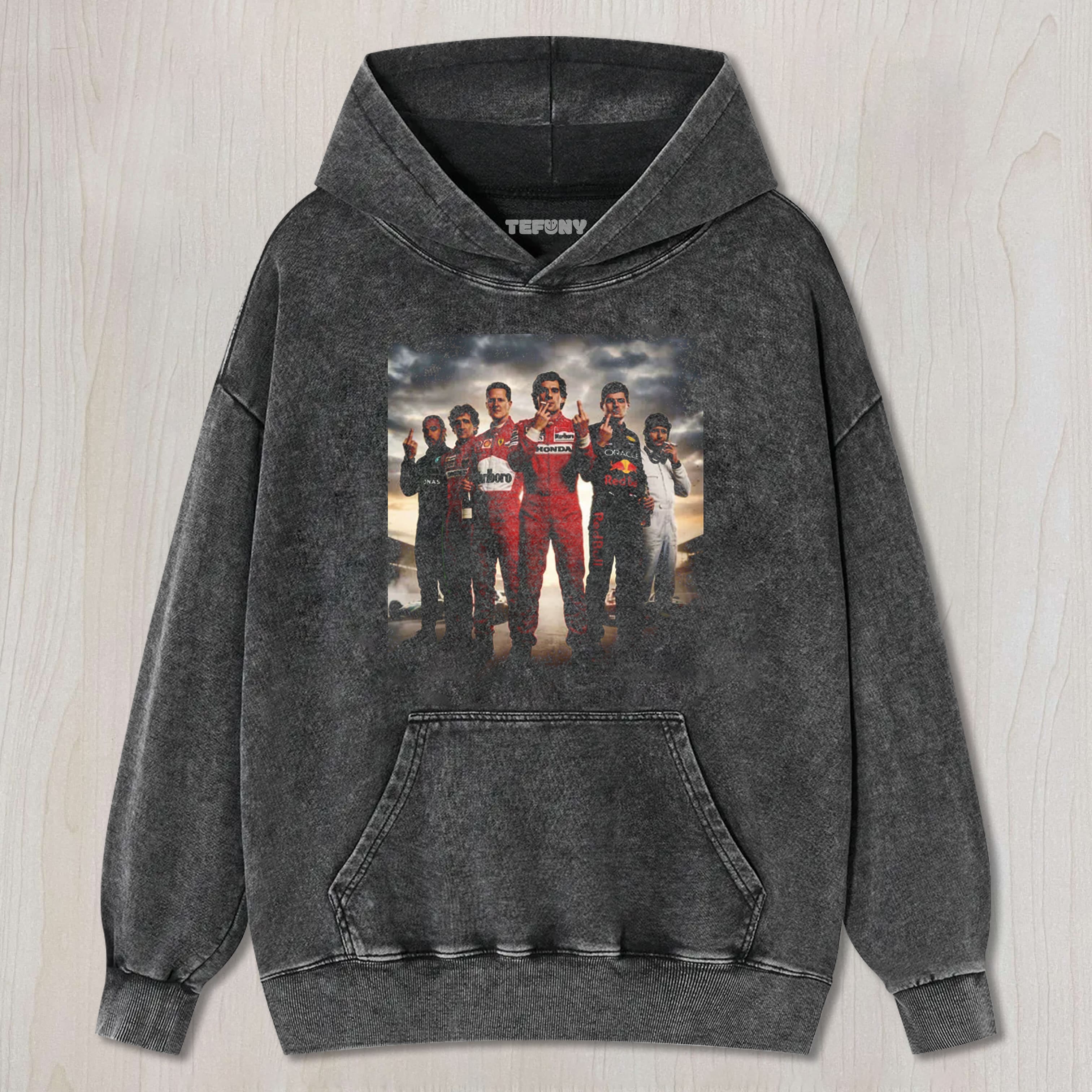 F1 LEGENDS SEVEN CHAMPIONS UNITED TEE & SWEAT & HOOD