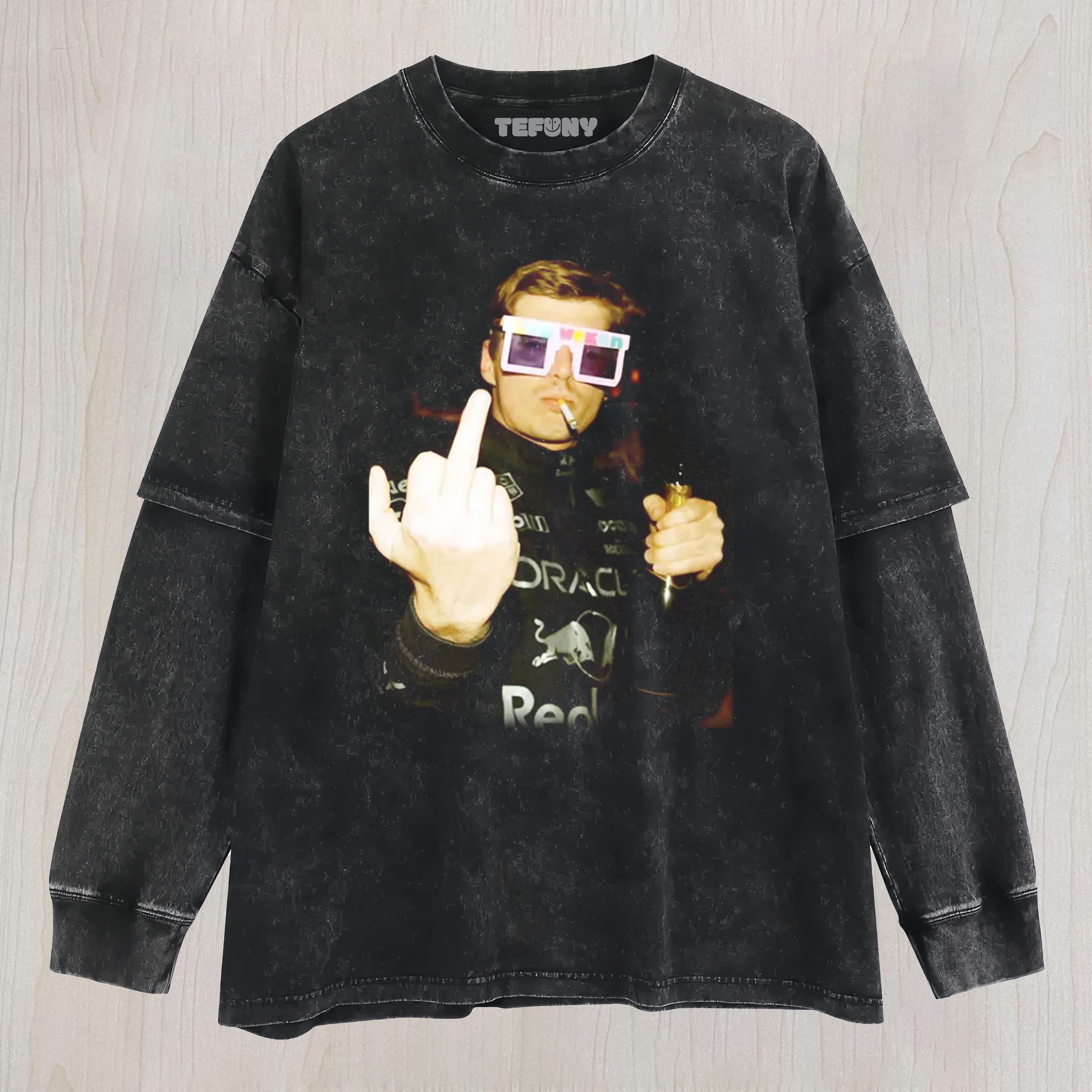 F1 MAX VERSTAPPEN  LAYERED LONG SLEEVE