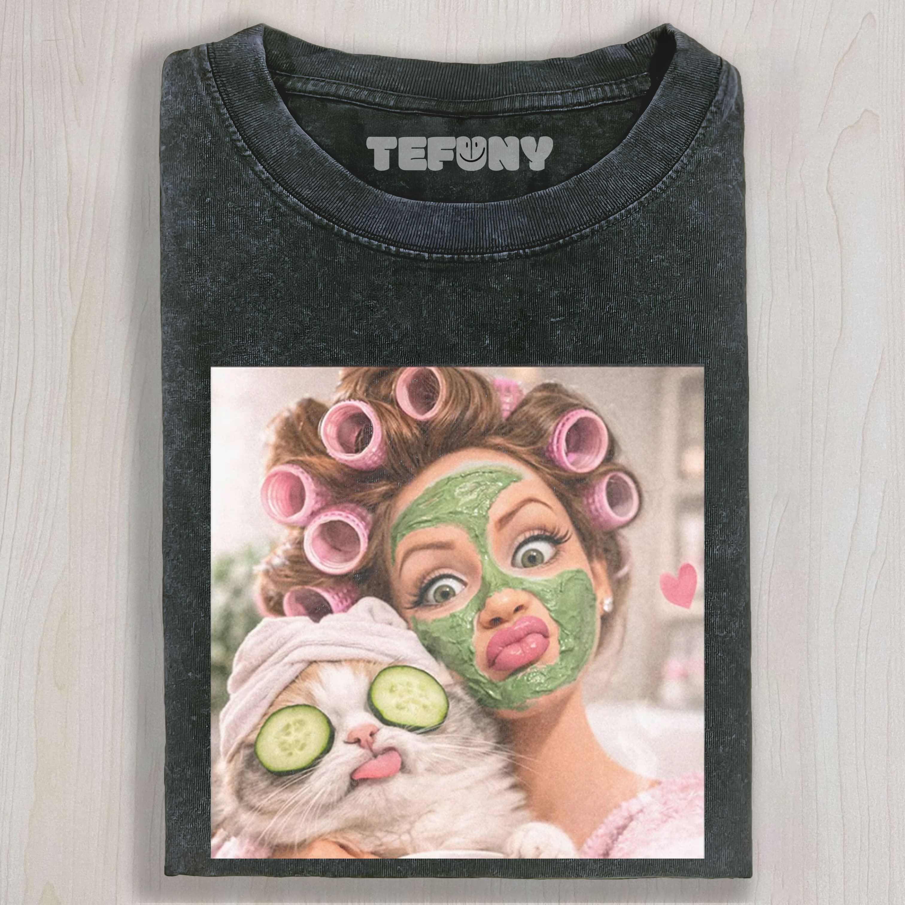 FACE DOLL GIRL FUNNY MEME4 UNISEX TEE, TANK TOP, LAYERED LS, SWEATSHIRT & HOODIE