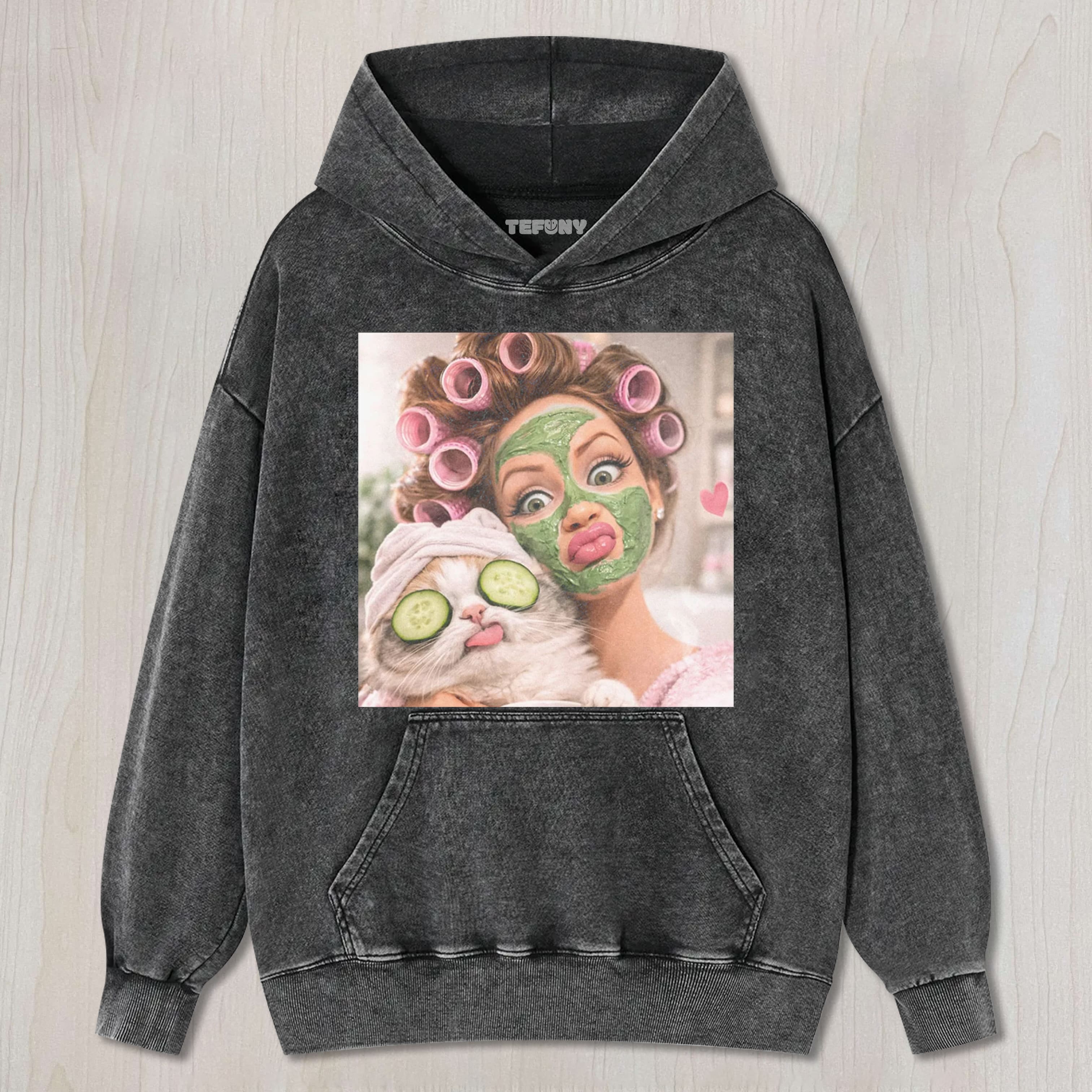 FACE DOLL GIRL FUNNY MEME4 UNISEX TEE, TANK TOP, LAYERED LS, SWEATSHIRT & HOODIE