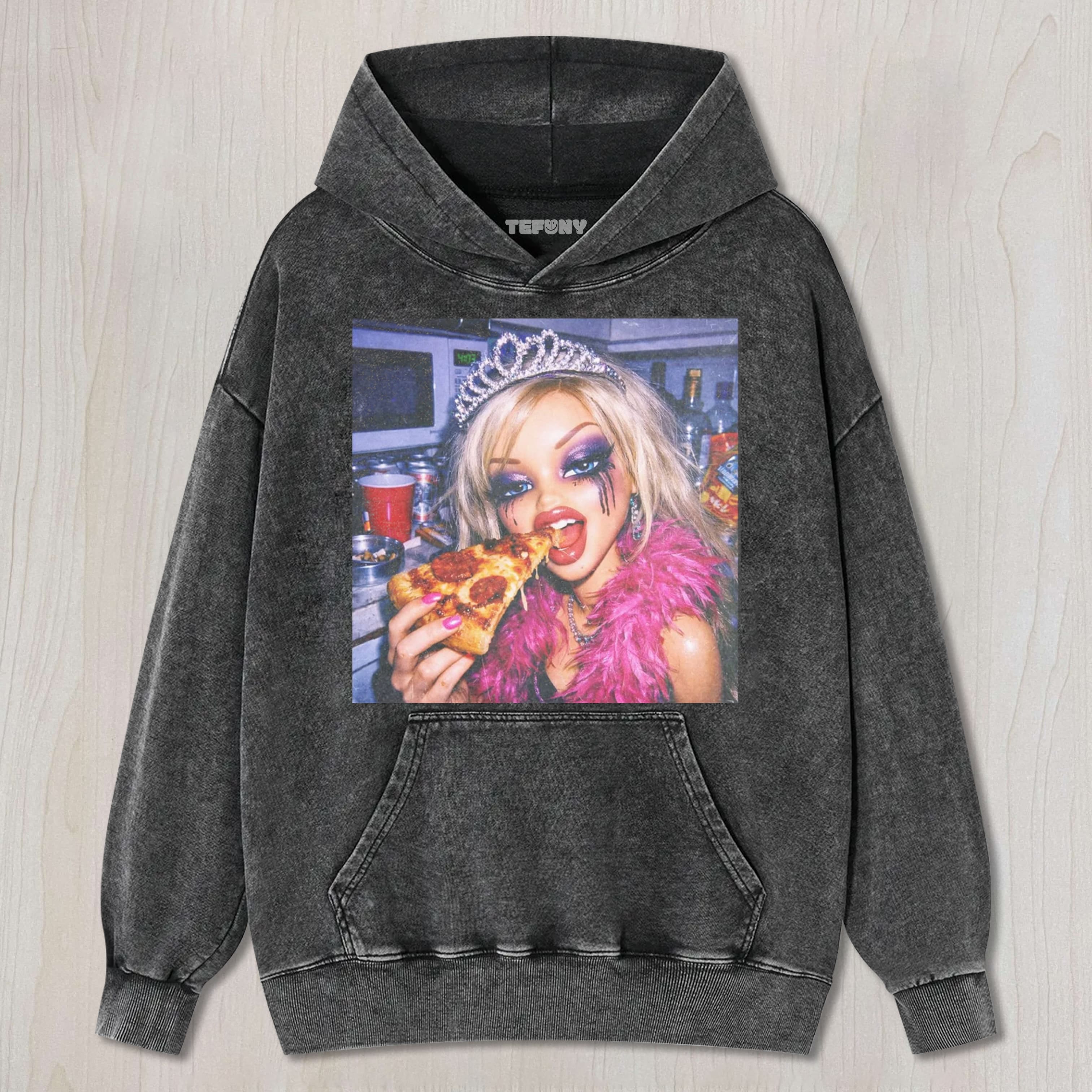 FACE DOLL GIRL FUNNY MEME UNISEX TEE, TANK TOP, LAYERED LS, SWEATSHIRT & HOODIE