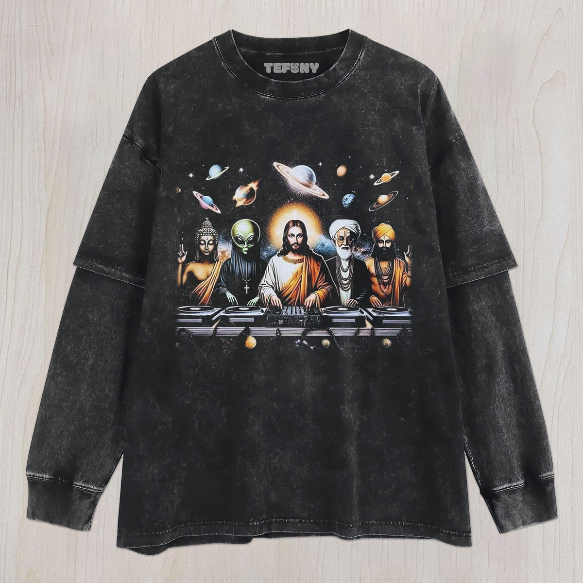 FAITH DJ UNISEX TEE, TANK TOP, LAYERED LS, SWEATSHIRT & HOODIE