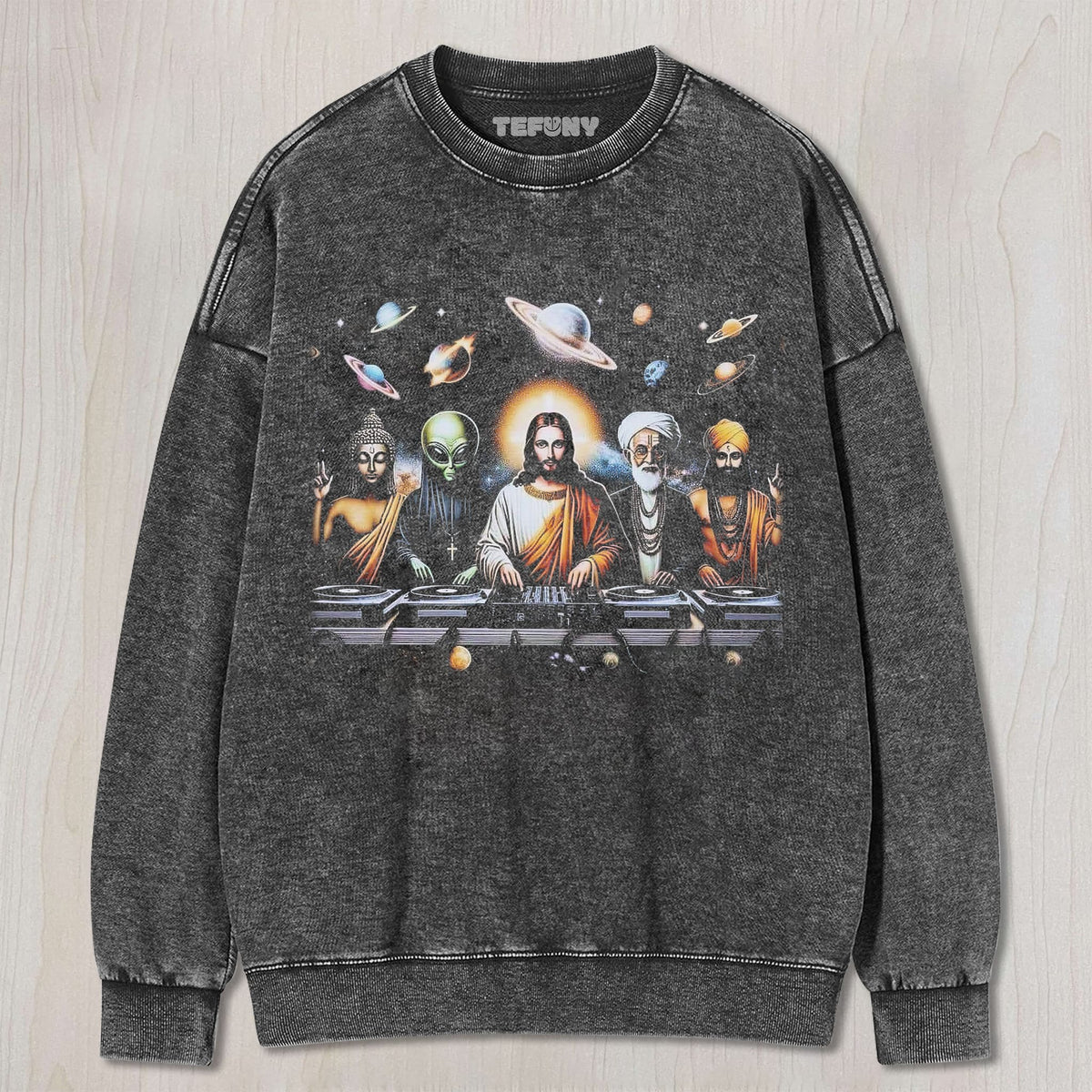 FAITH DJ UNISEX TEE, TANK TOP, LAYERED LS, SWEATSHIRT & HOODIE