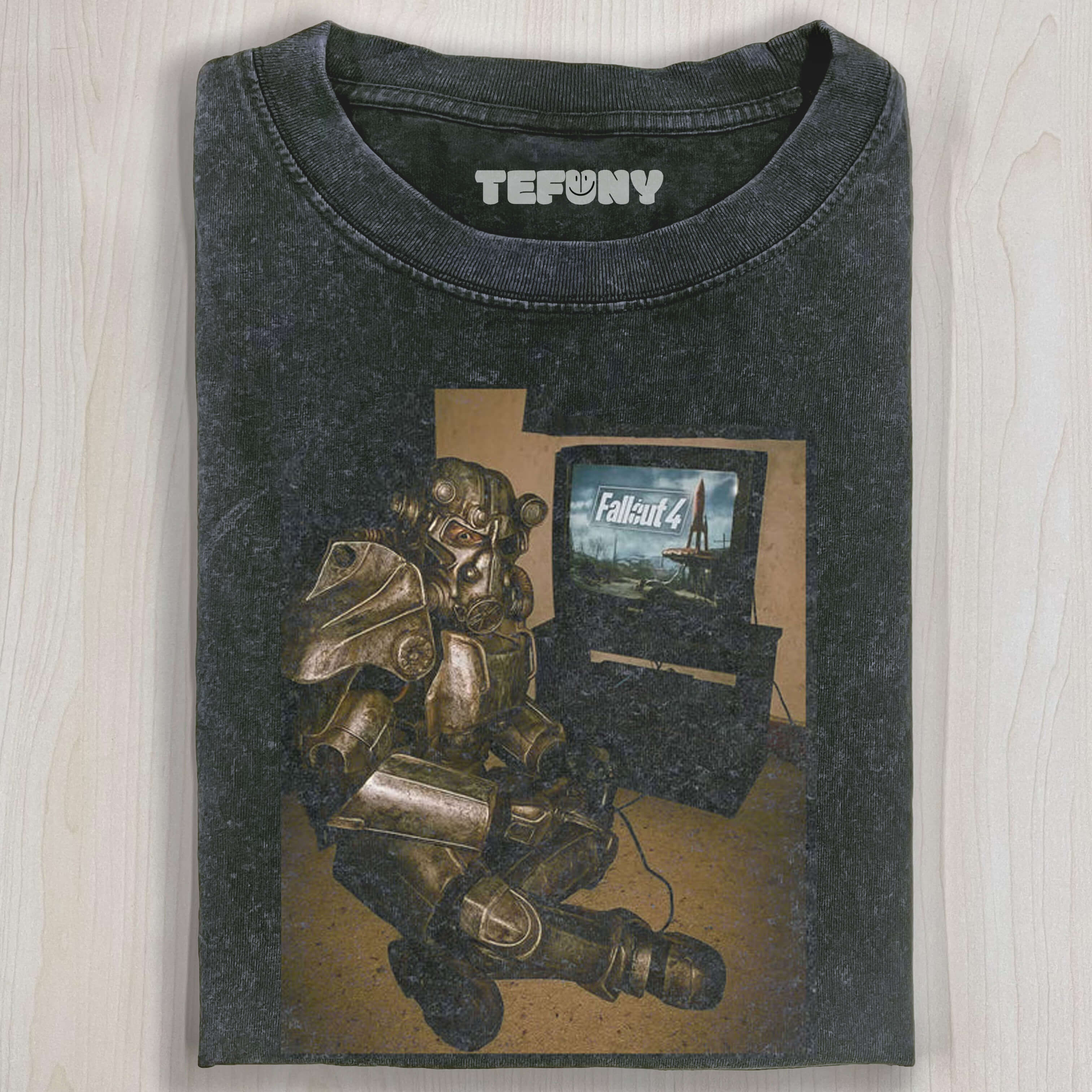 FALLOUT 4 POWER ARMOR GAMER MOMENT T-SHIRT