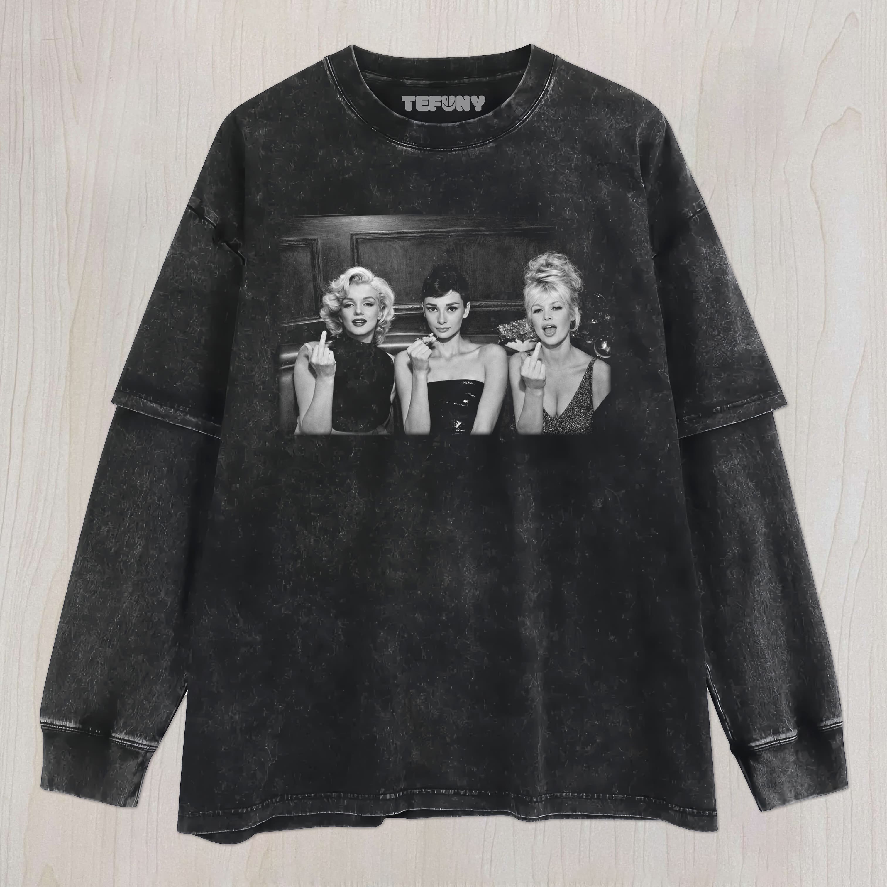 FAMOUS HOLLYWOOD ICONS UNISEX TEE, TANK TOP, LAYERED LS, SWEATSHIRT & HOODIE