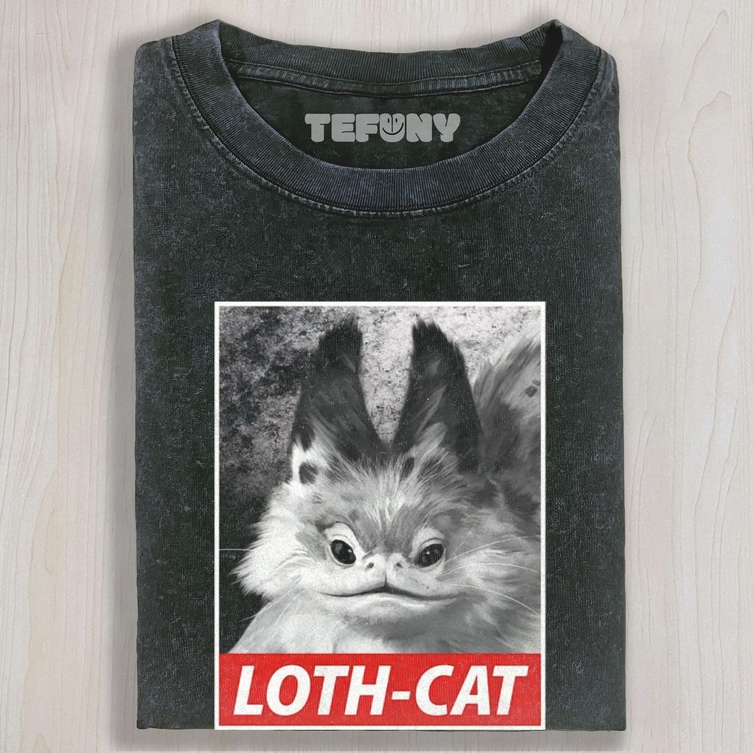 FANTASY FELINE WASHED UNISEX TEE, TANK TOP, LAYERED LS, SWEATSHIRT & HOODIE