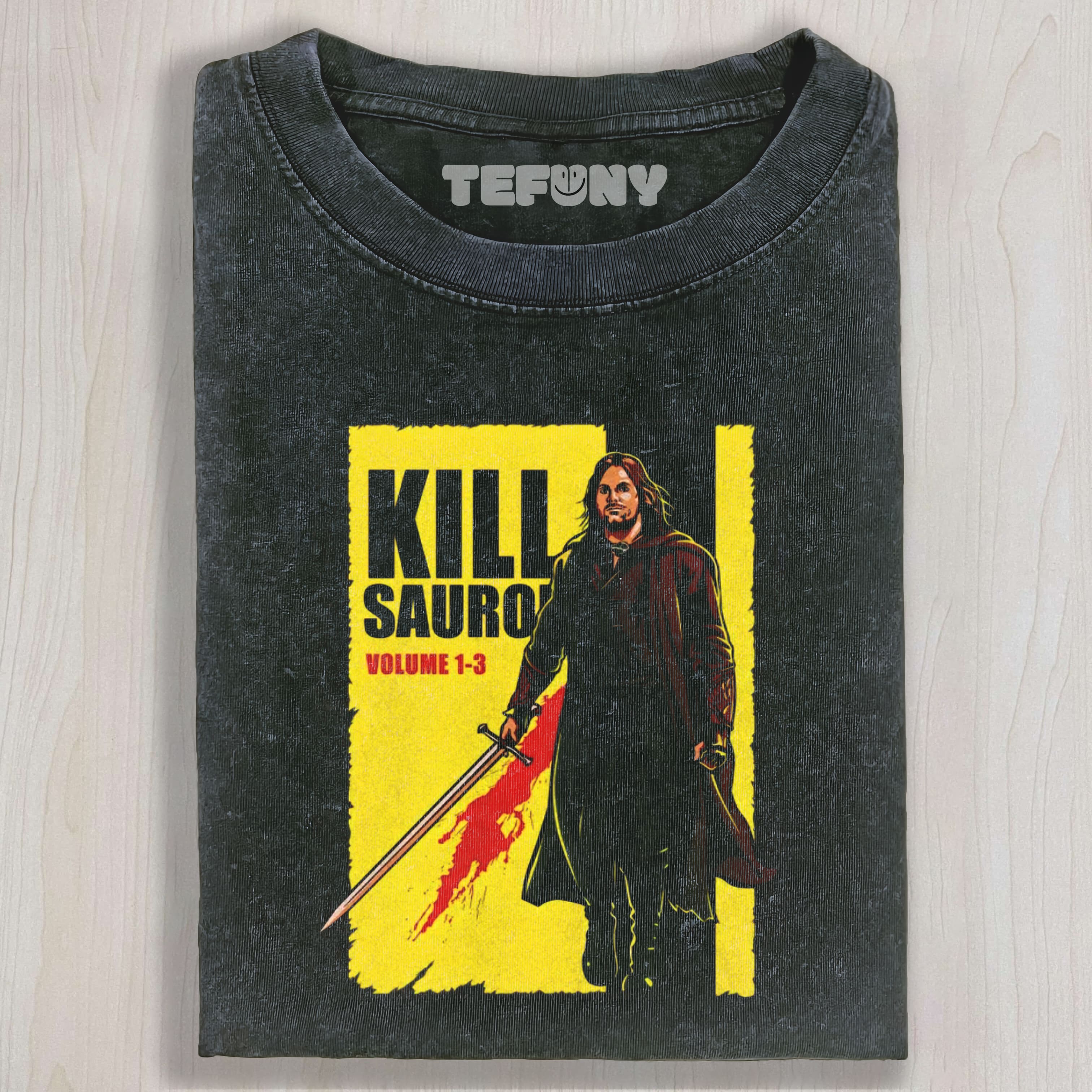 FANTASY ACTION PARODY WASHED TEE & SWEAT & HOOD