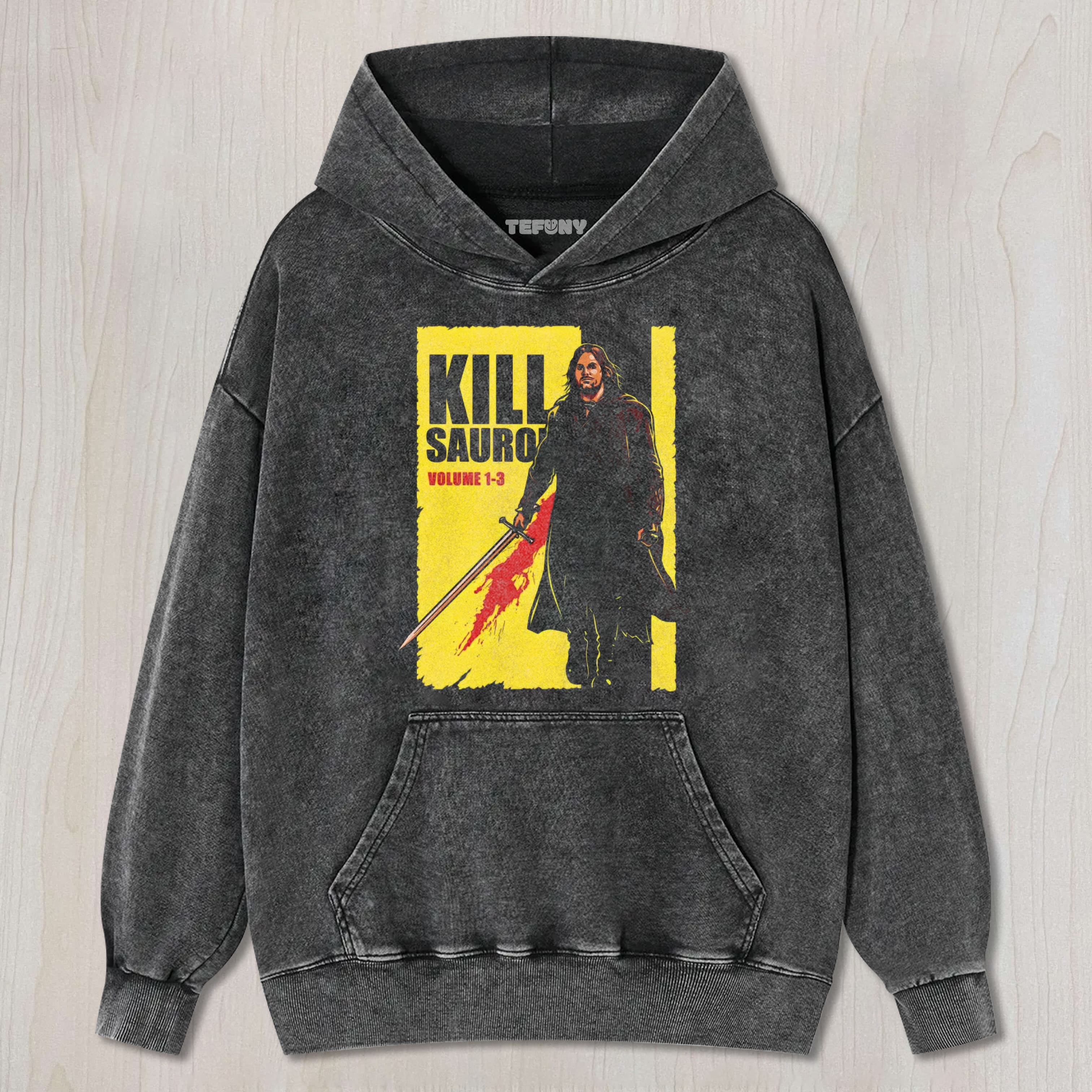 FANTASY ACTION PARODY WASHED TEE & SWEAT & HOOD