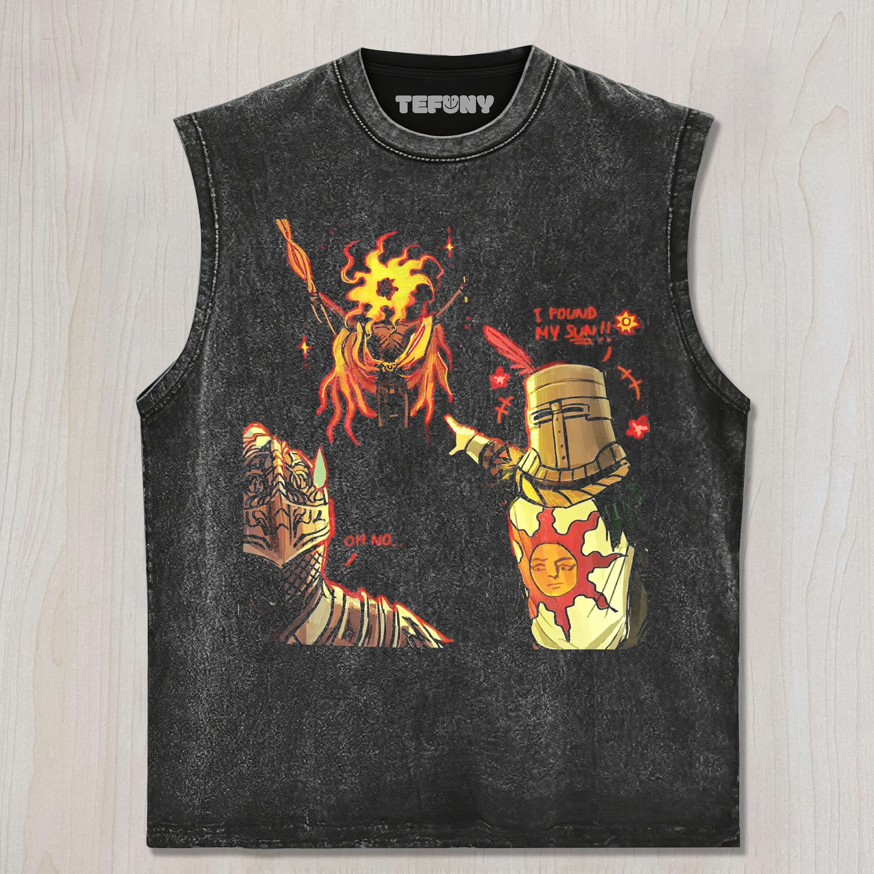 FANTASY KNIGHTS COMIC GAME UNISEX TEE, TANK TOP, LAYERED LS, SWEATSHIRT & HOODIE