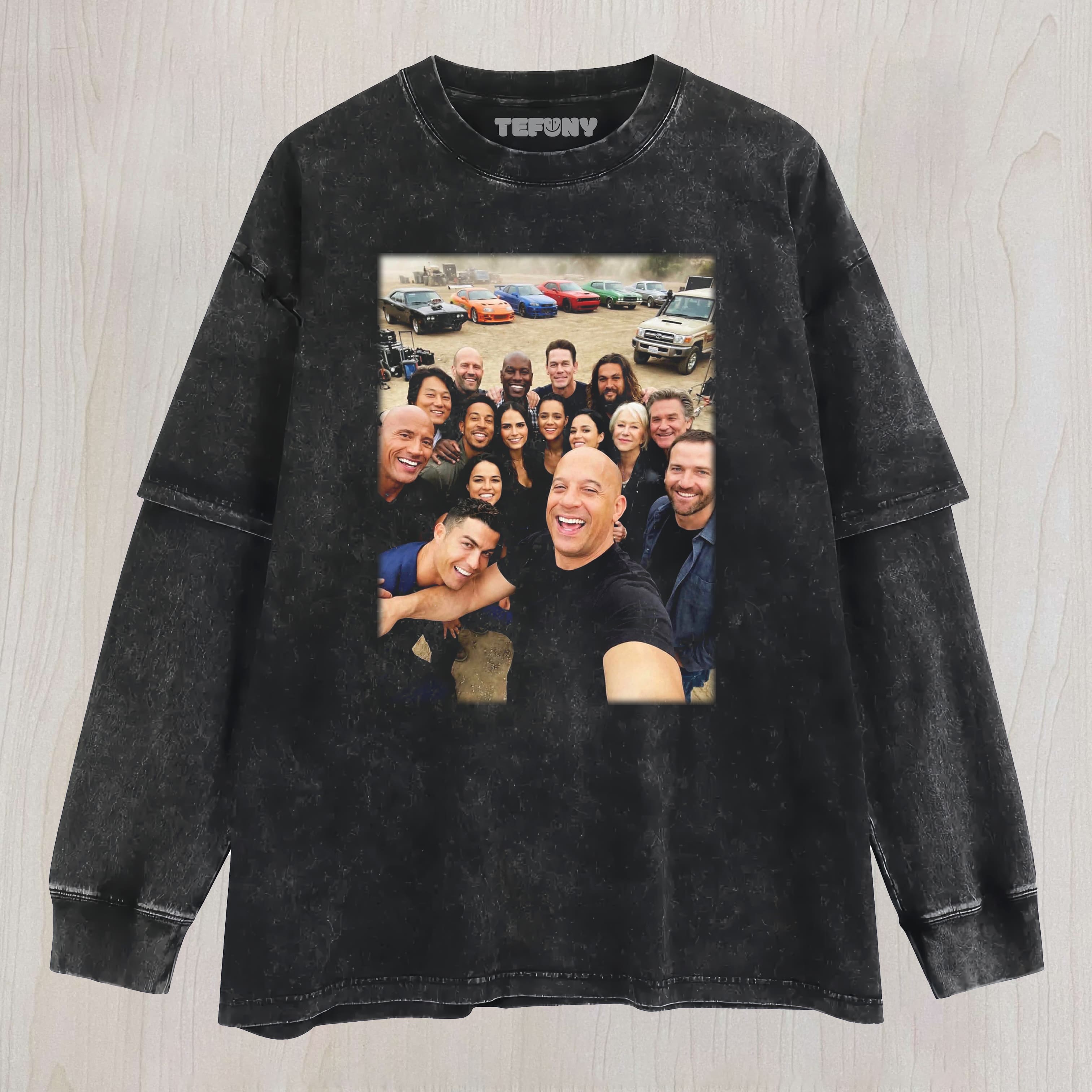 FAST AND FURIOUS V6 LAYERED LONG SLEEVE