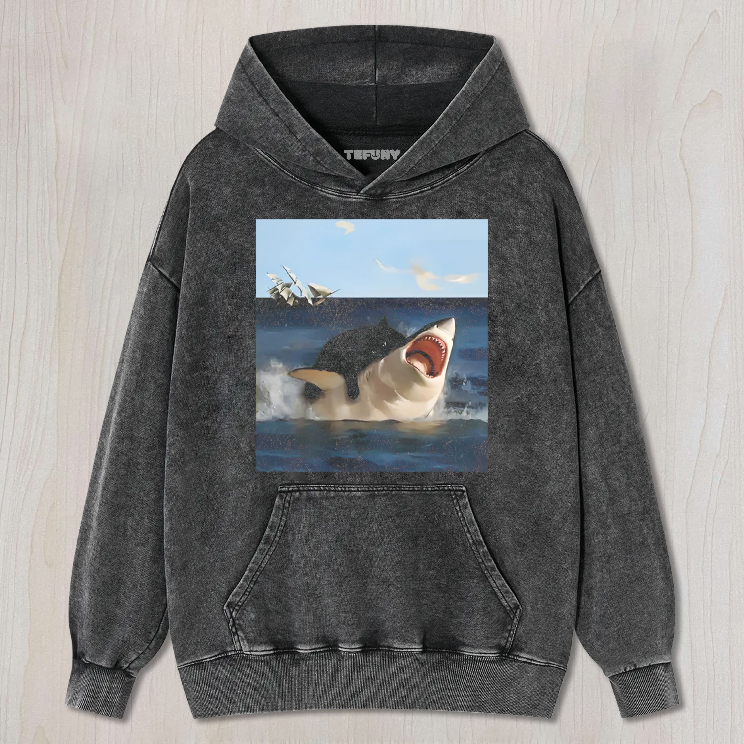 FAT CAT VS. SHARK TEE & SWEAT & HOOD